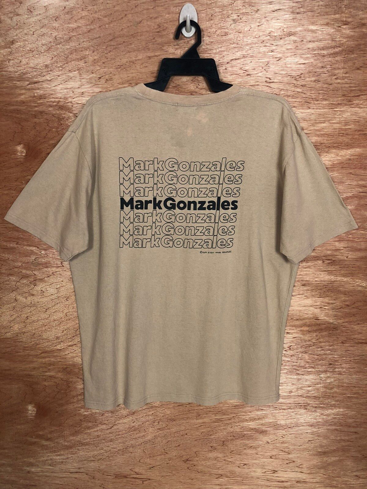 Japanese Brand Mark Gonzales With Antiqulothes Overprint Design Size US L / EU 52-54 / 3 - 1 Preview