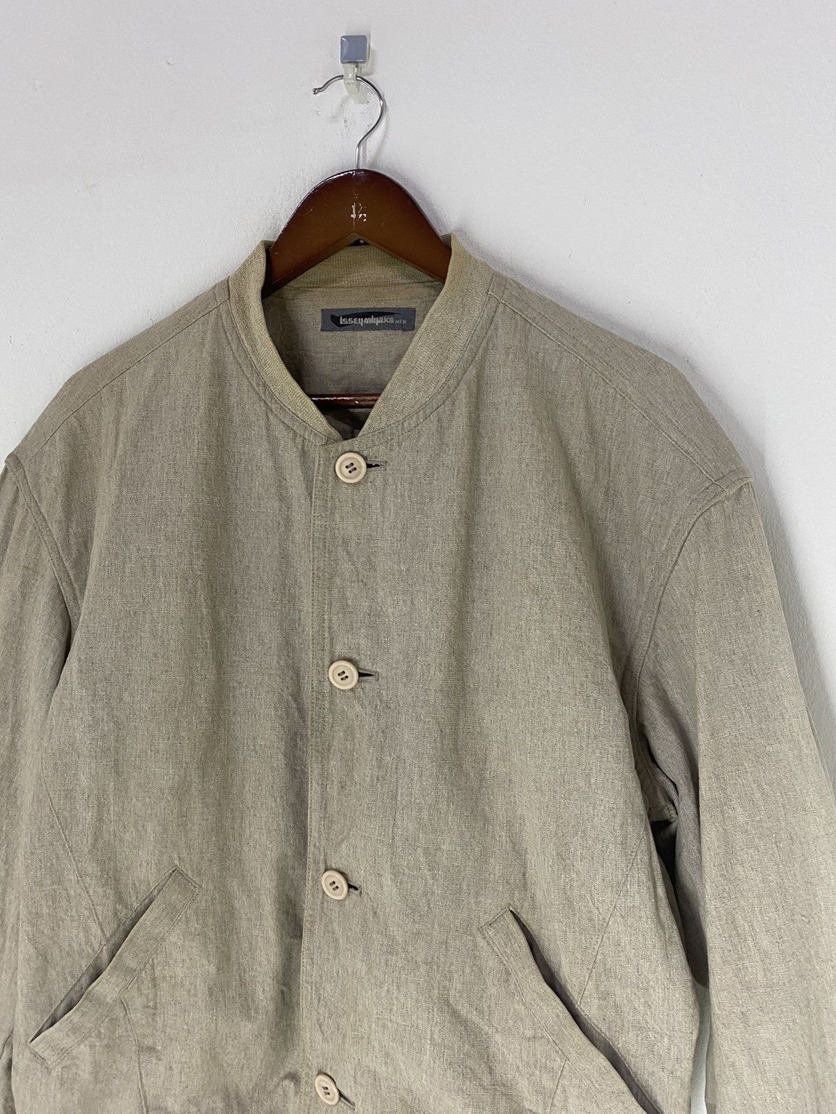 Issey Miyake Vintage 80’s Issey Miyake Bomber Jacket Style Design Size US M / EU 48-50 / 2 - 4 Thumbnail