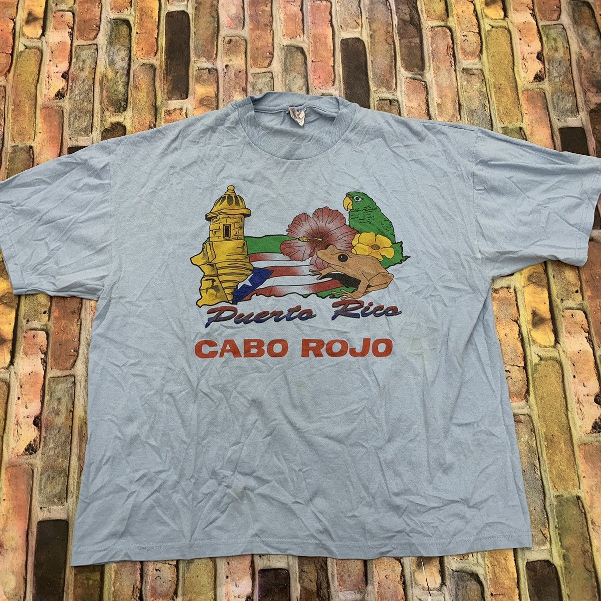 Hanes × Vintage Vintage Puerto Rico tee Size US XL / EU 56 / 4 - 1 Thumbnail