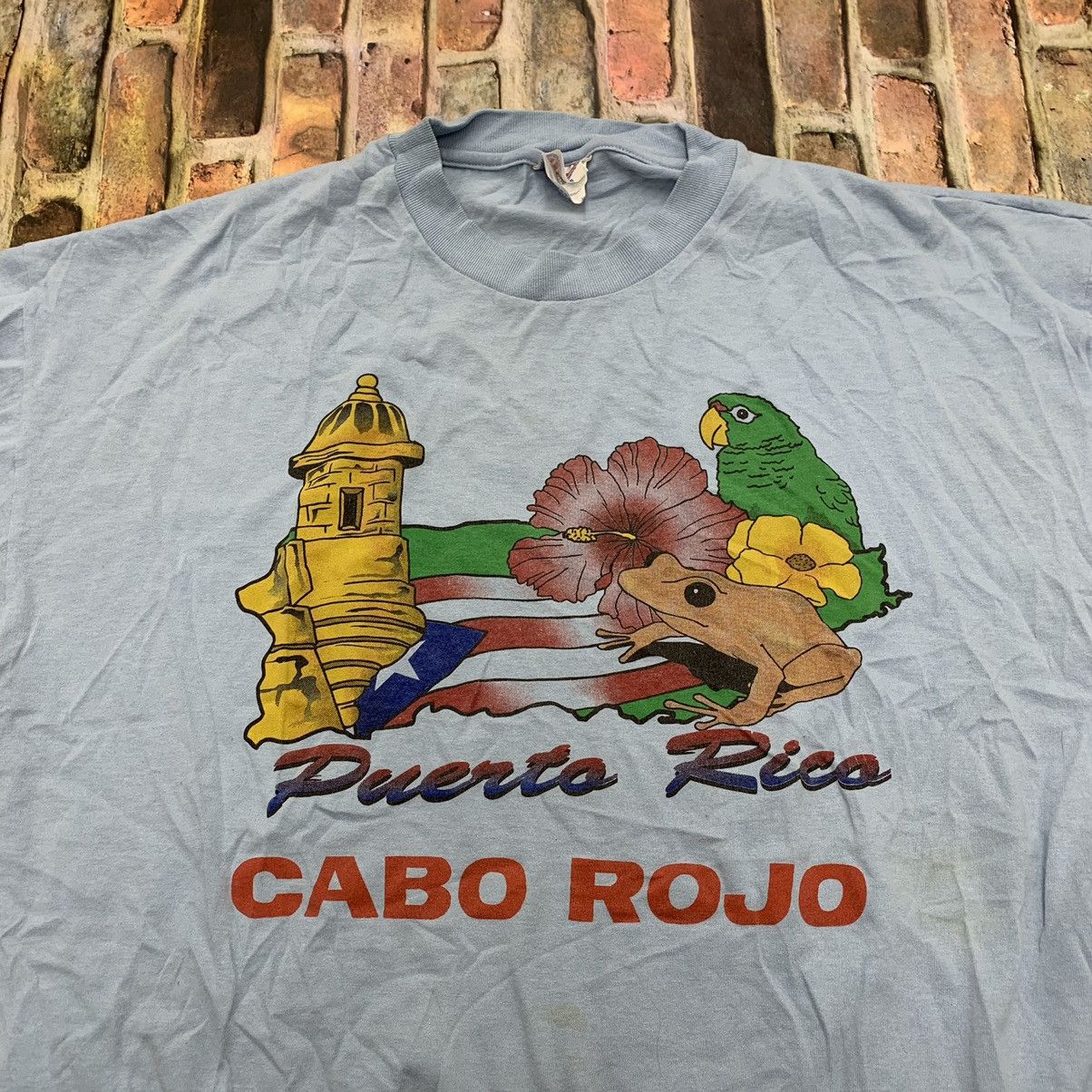 Hanes × Vintage Vintage Puerto Rico tee Size US XL / EU 56 / 4 - 3 Thumbnail
