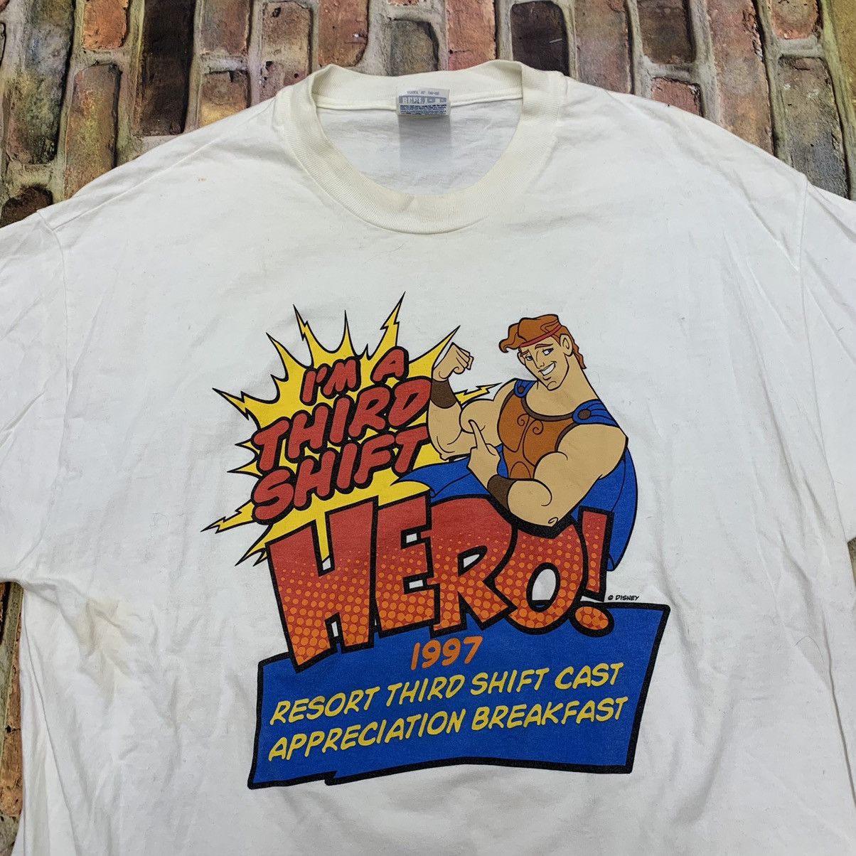 Disney × Vintage Vintage Hercules tee Size US XL / EU 56 / 4 - 3 Thumbnail