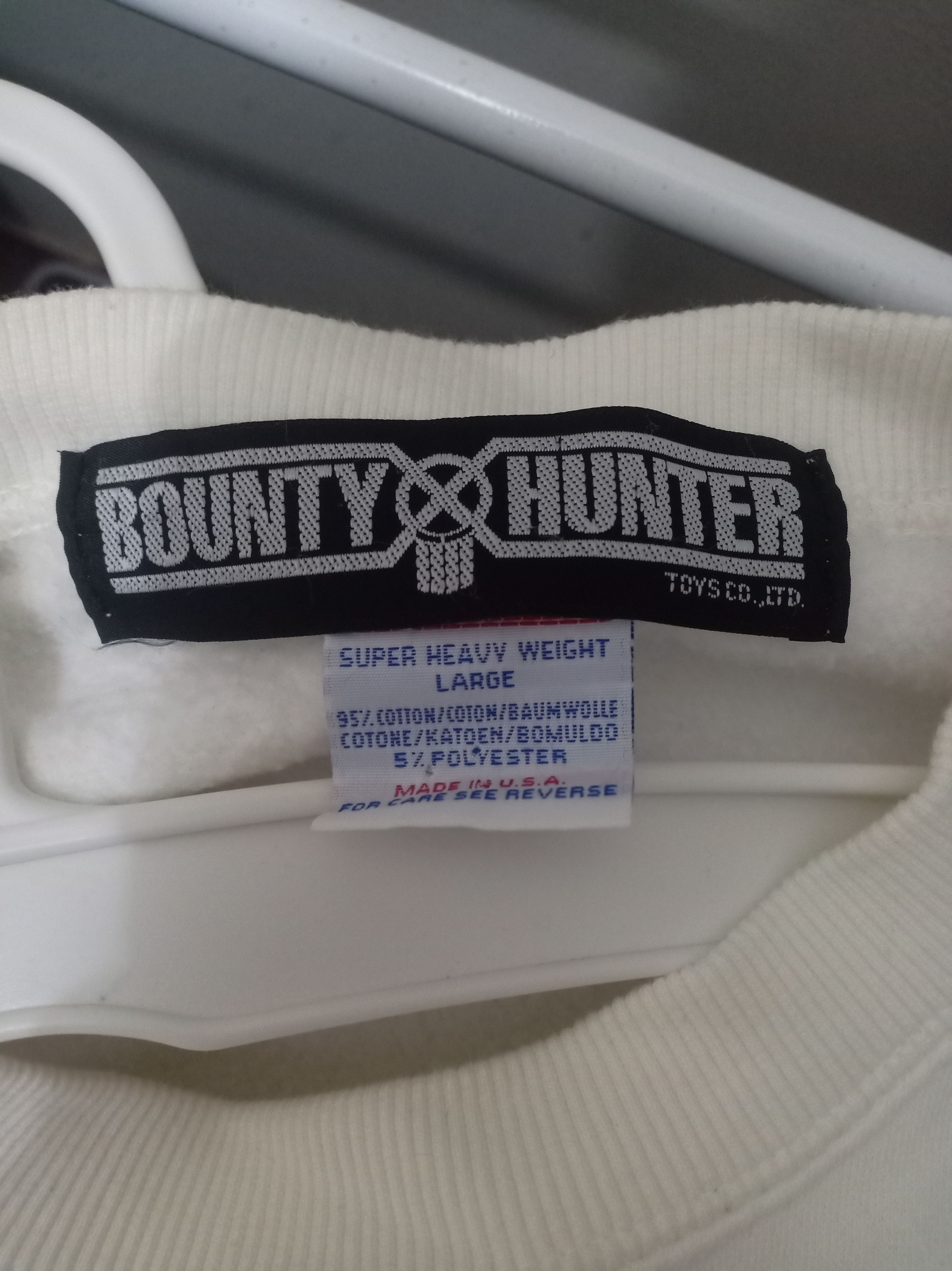 Bounty Hunter × Japanese Brand 90's Rare!!! Bounty Hunter Sweatshirt crewneck robber design Size US L / EU 52-54 / 3 - 5 Thumbnail
