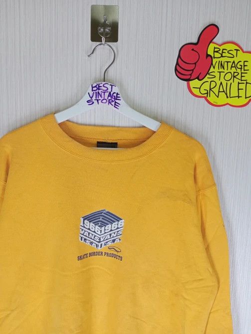 Vans Rare Vintage 90s Vans USA 1966 Crewneck Sweatshirt Size US M / EU 48-50 / 2 - 2 Thumbnail