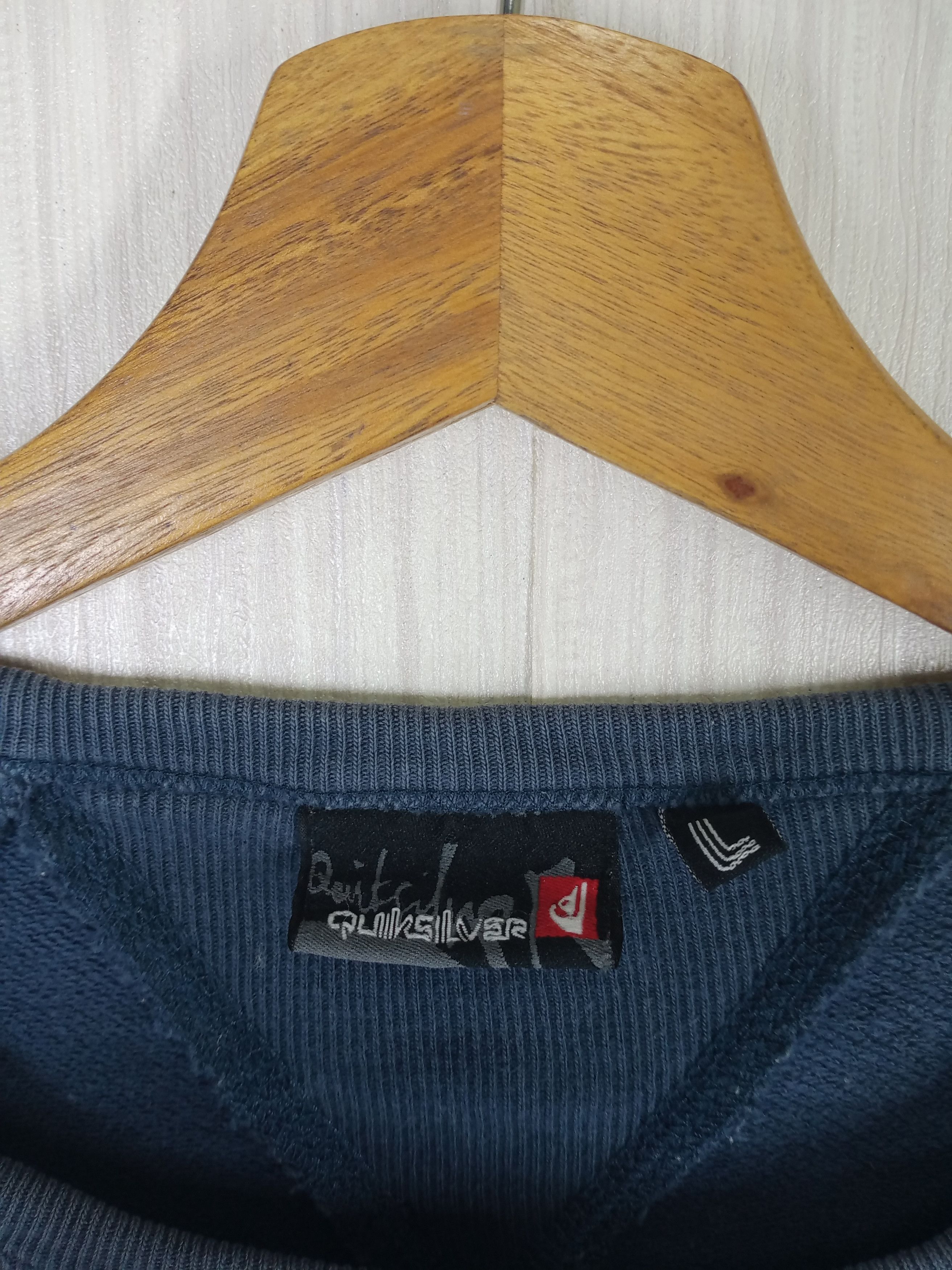 Quicksilver Vintage Quiksilver Big Logo Sweatshirt Size US L / EU 52-54 / 3 - 4 Thumbnail