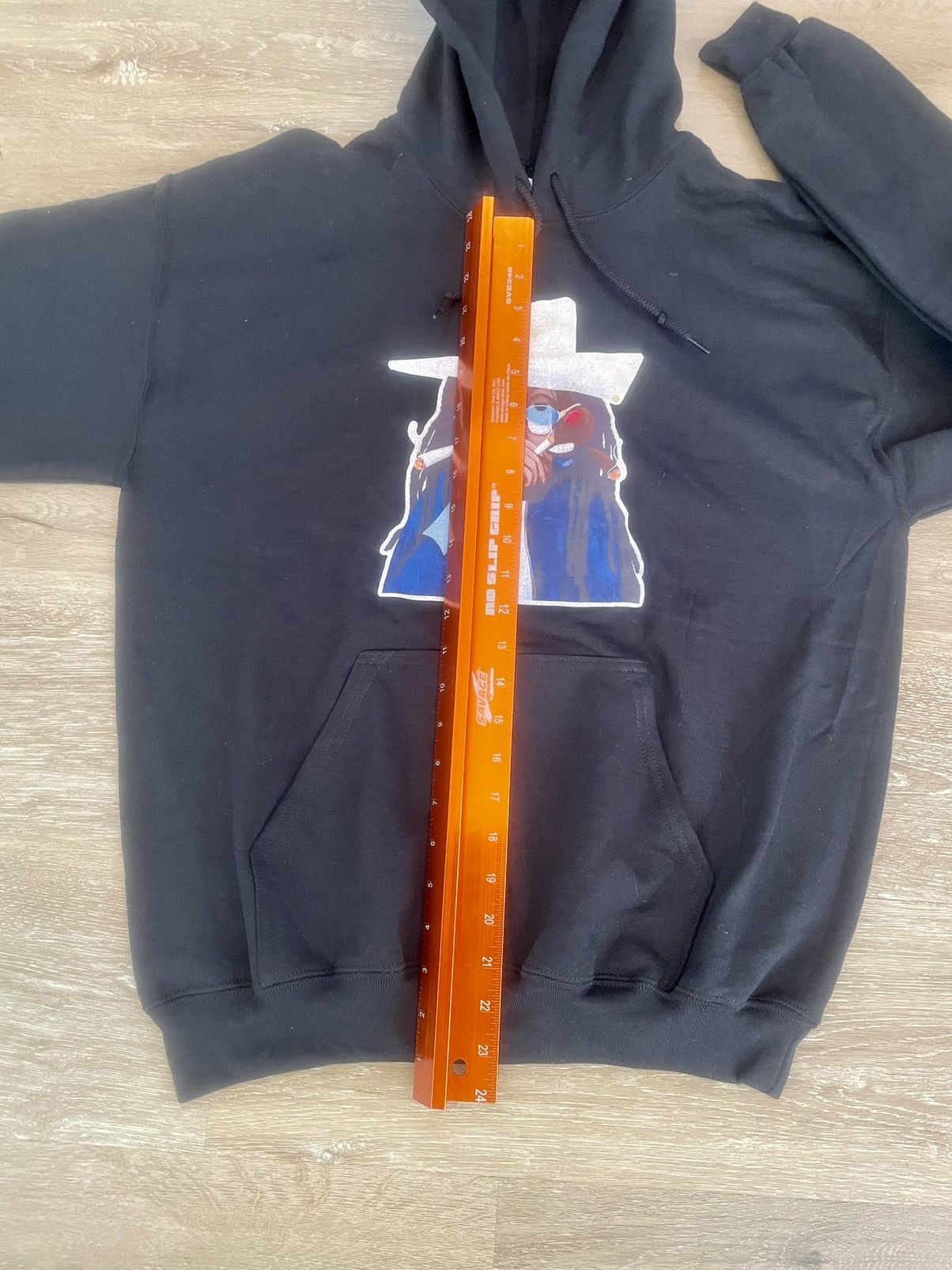 Band Tees JB Rockstar Smokin Weed Like Picasso Hip Hop Hoodie Like New Size US M / EU 48-50 / 2 - 11 Thumbnail