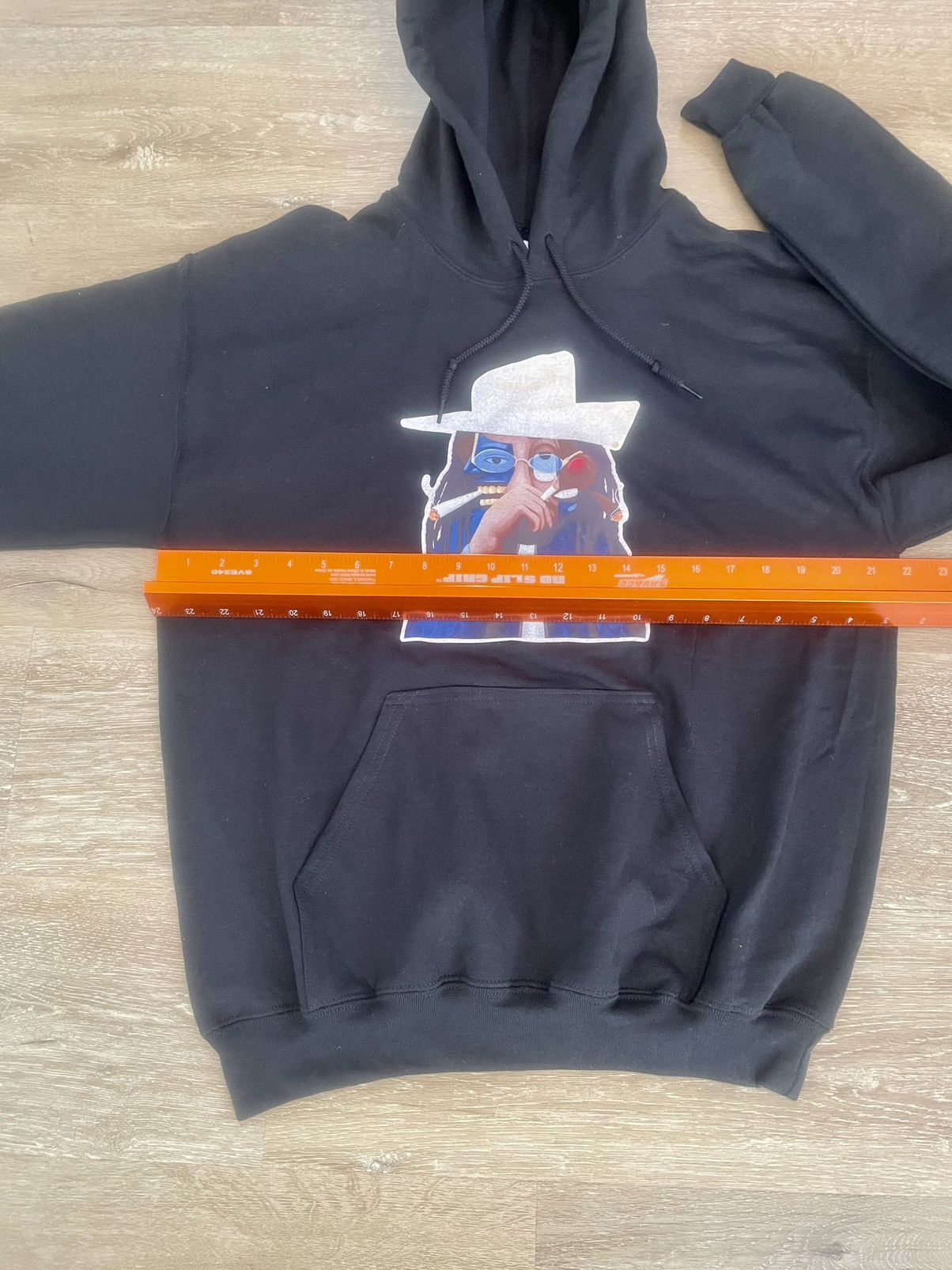 Band Tees JB Rockstar Smokin Weed Like Picasso Hip Hop Hoodie Like New Size US M / EU 48-50 / 2 - 9 Thumbnail