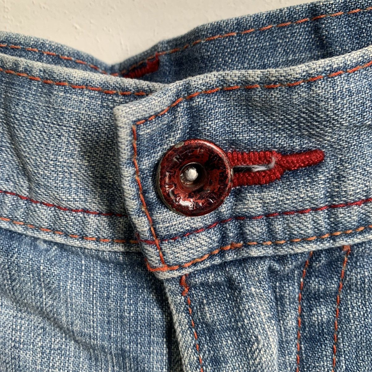 Kapital Edwin Blue Trip 503 Japanese TRASHED Jeans Denim Size US 38 / EU 54 - 5 Thumbnail