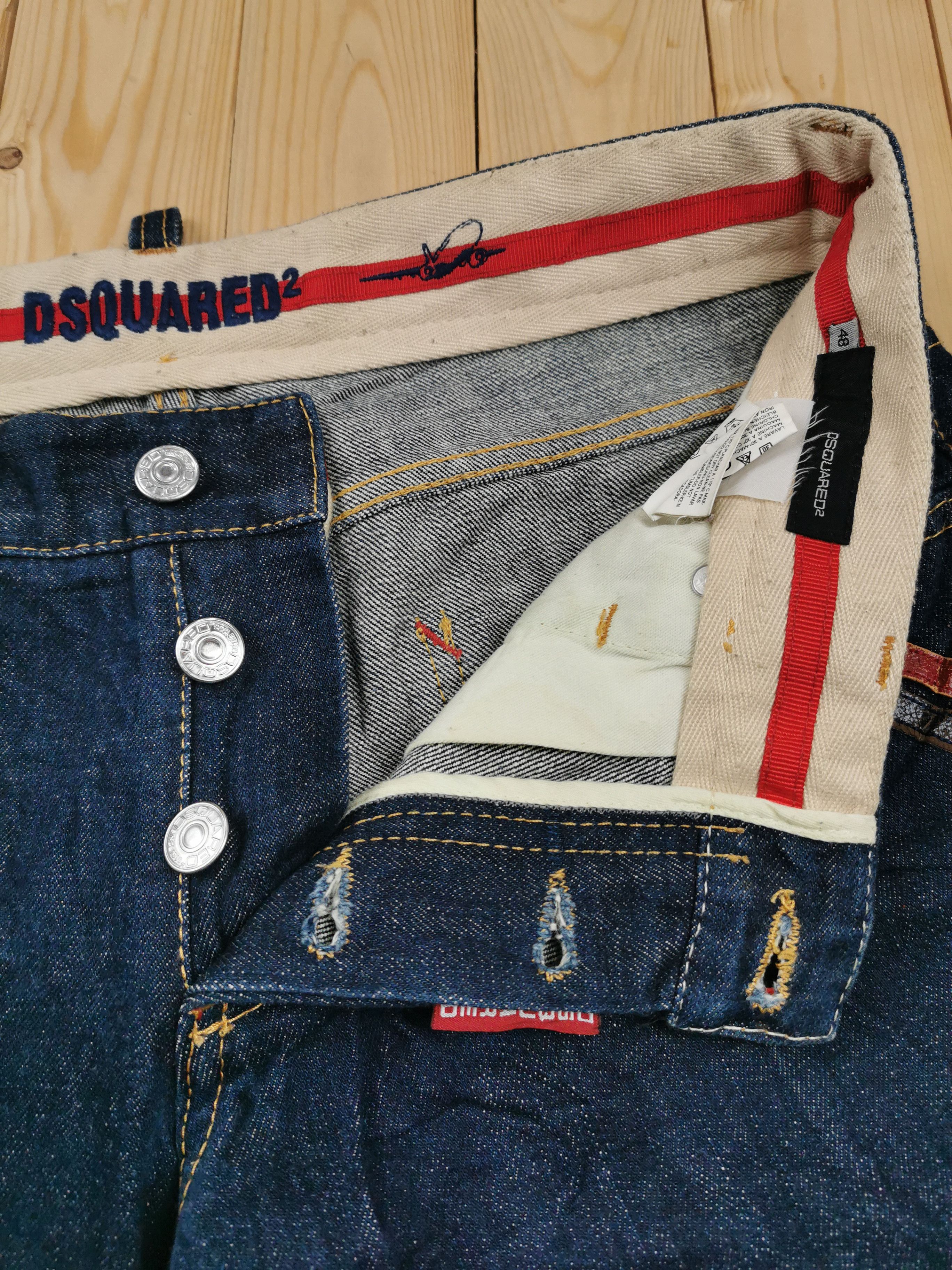 Dsquared2 Dsquared2 Slim Fit Jeans Size US 32 / EU 48 - 7 Thumbnail