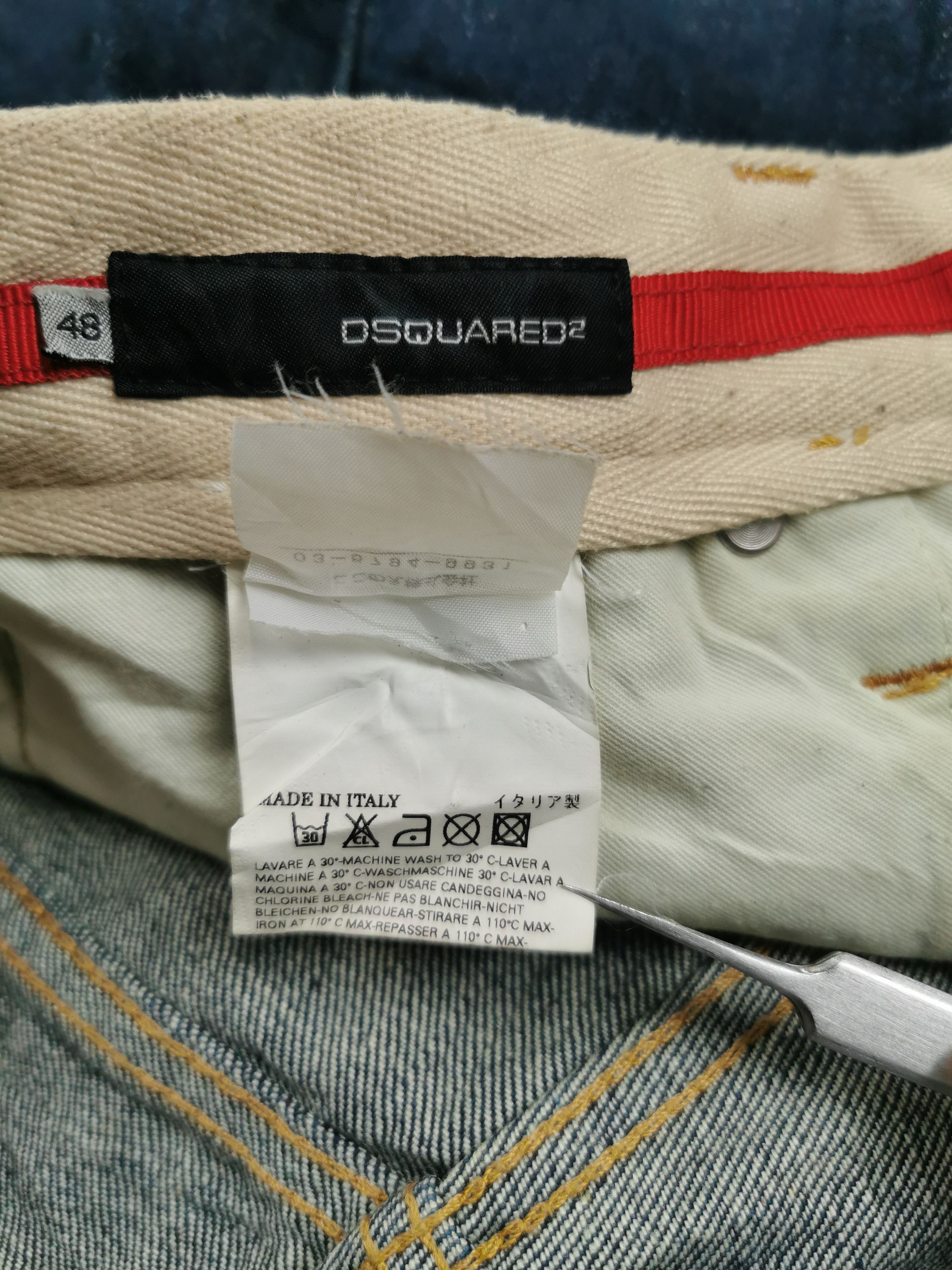 Dsquared2 Dsquared2 Slim Fit Jeans Size US 32 / EU 48 - 9 Thumbnail