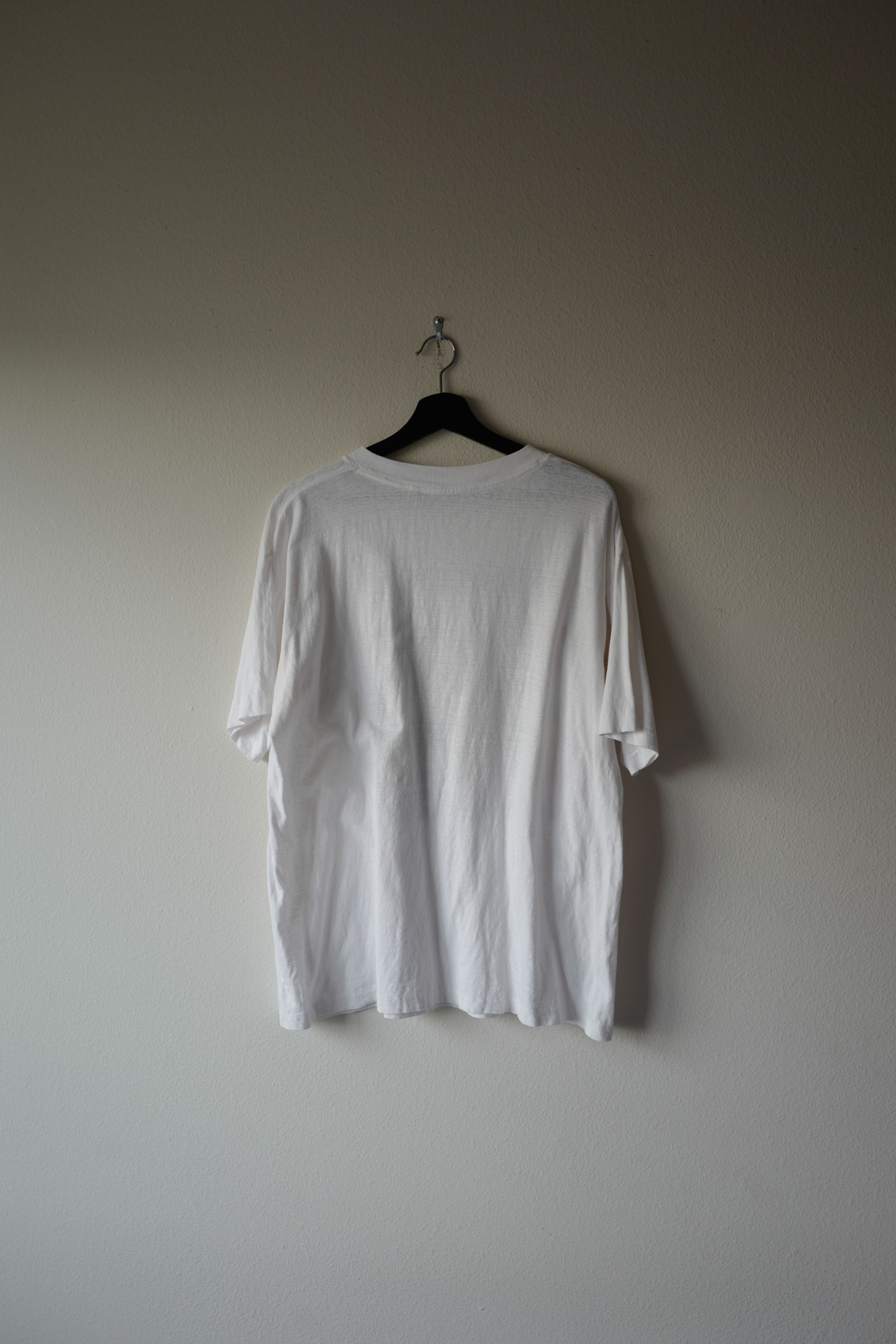 Vintage Vintage 90's Sadaam Hussein / Bart - Middle East Crisis Tee Size US XL / EU 56 / 4 - 7 Thumbnail