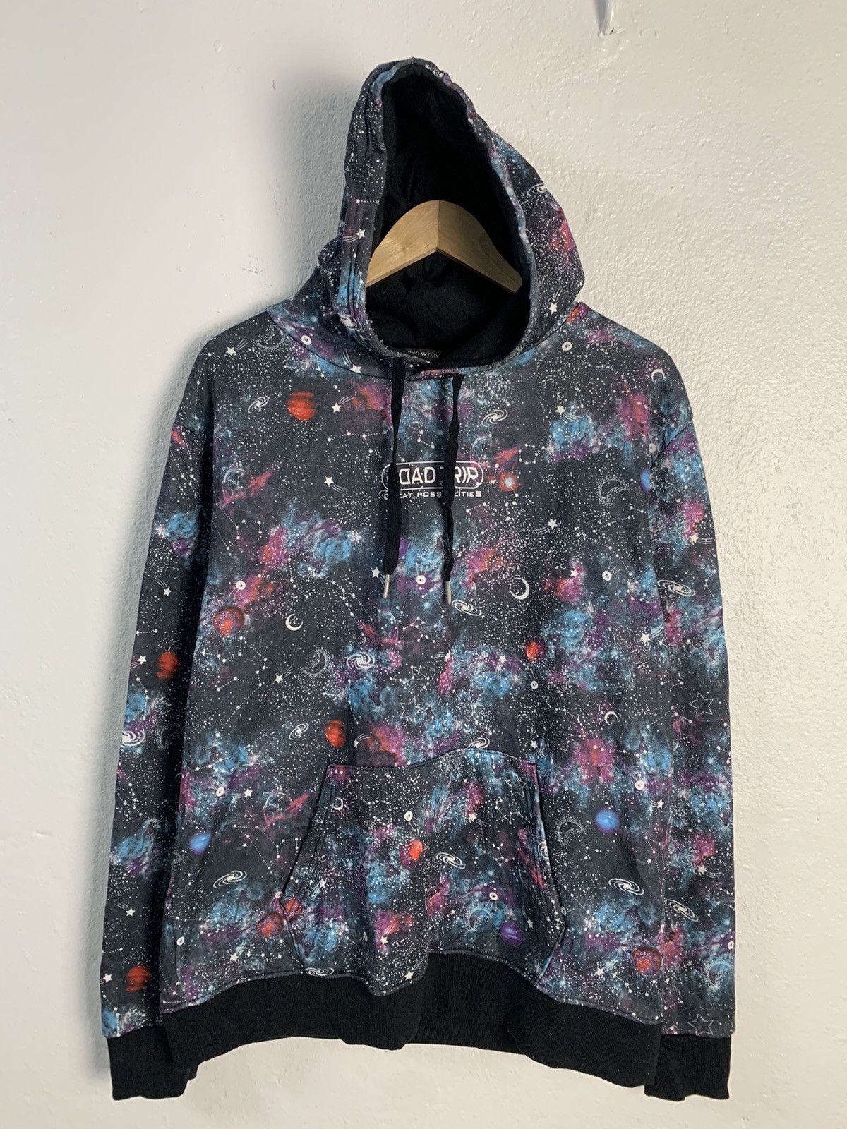 image of Jeaning Wild Road Trip Hoodie, Men's (Size Large)