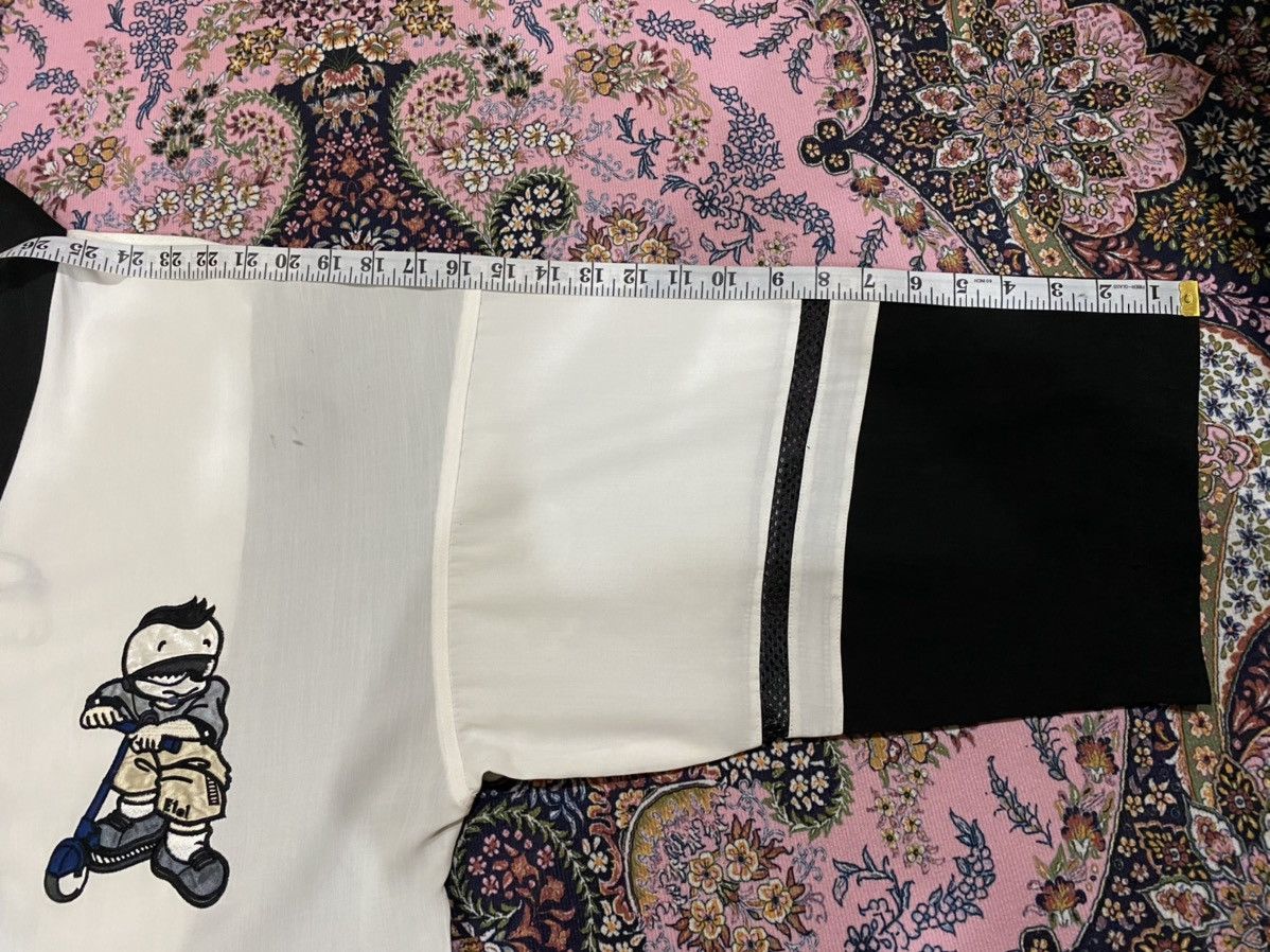Japanese Brand Haori Kimono Cardigan Embroidery Boy On Scooter Logo Size US XL / EU 56 / 4 - 20 Thumbnail