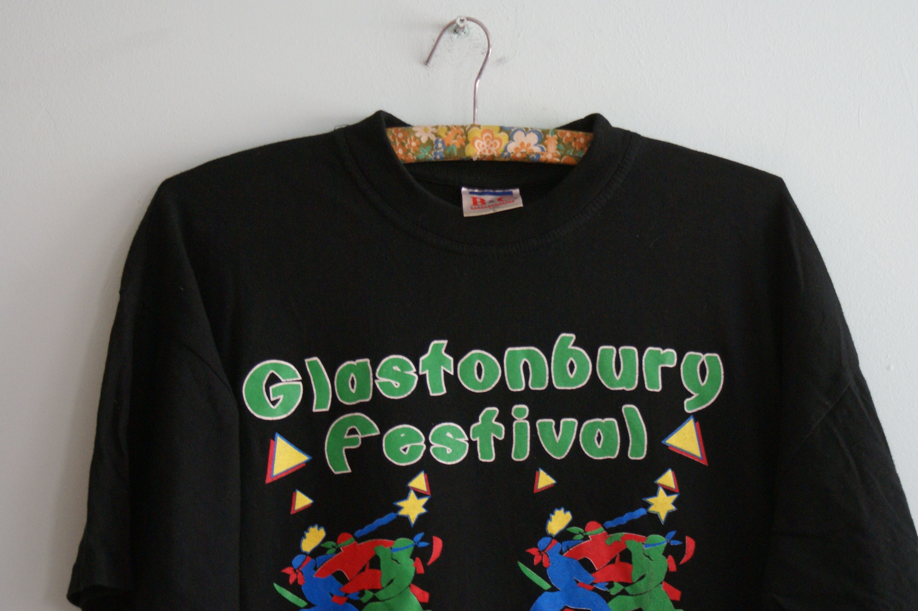 Band Tees 2003 Glastonbury Festival shirt, Memorabilia shirt, Size US L / EU 52-54 / 3 - 8 Thumbnail