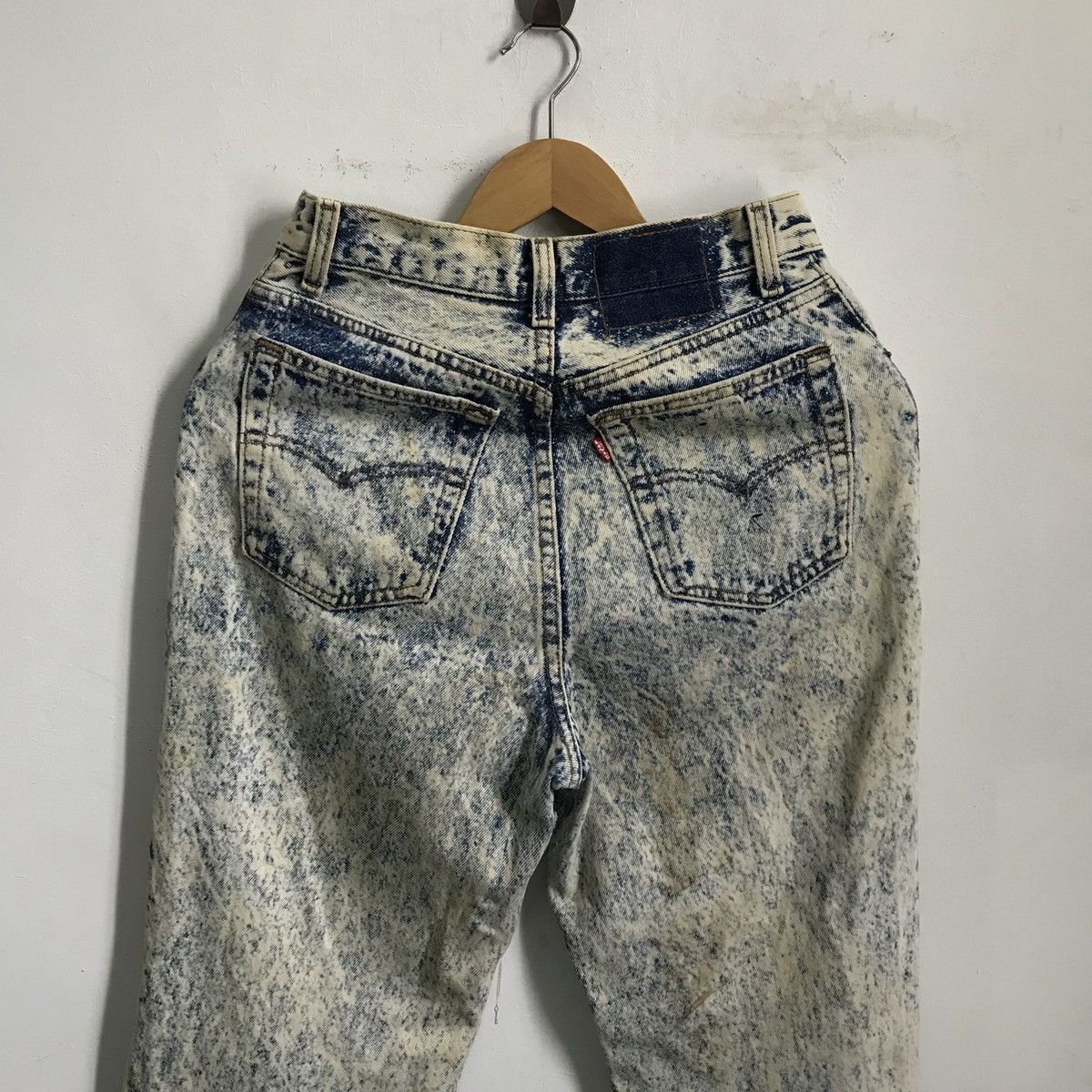 Levi's Vintage 90’s Levis Acid Wash Denim Jeans Size US 26 / EU 42 - 6 Thumbnail
