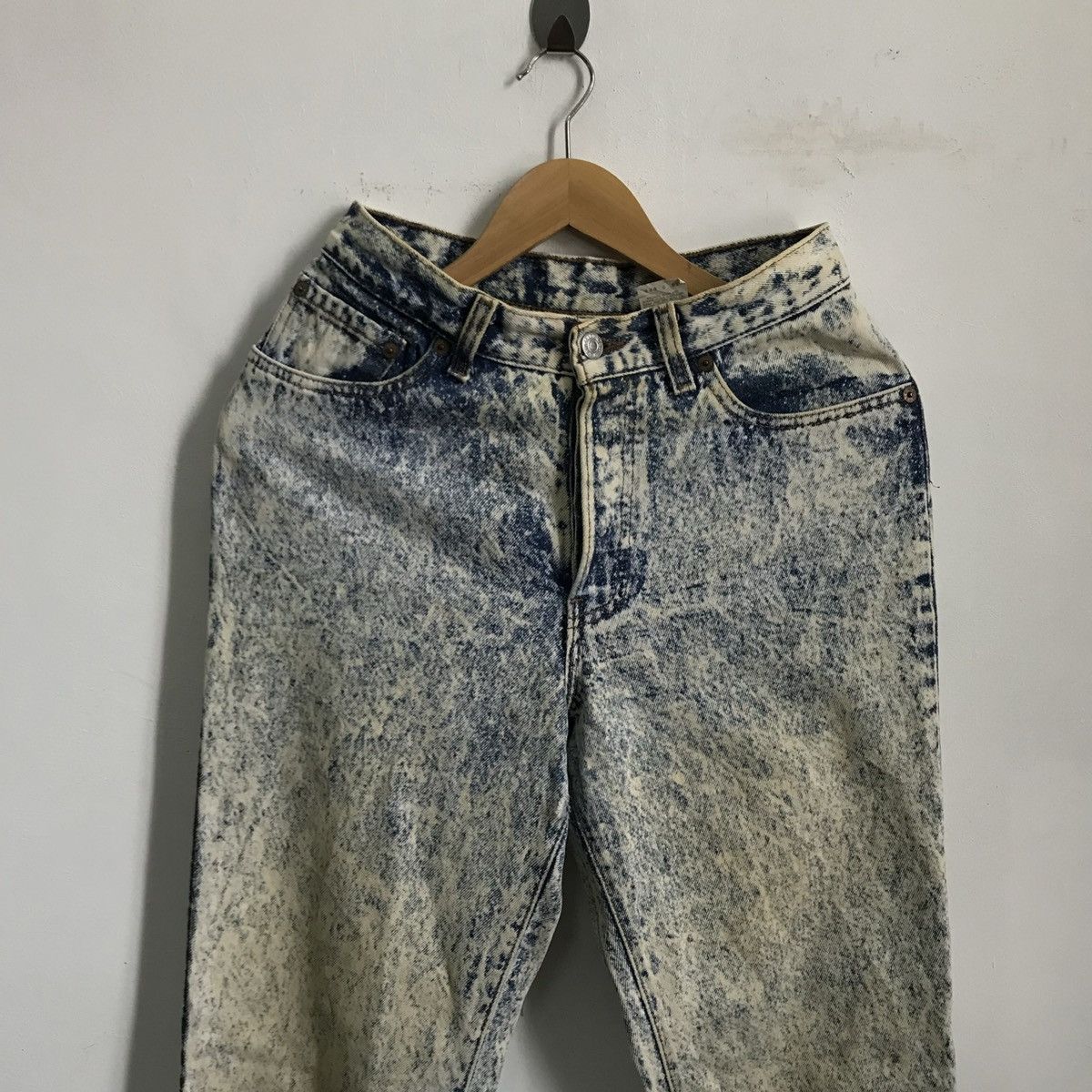 Levi's Vintage 90’s Levis Acid Wash Denim Jeans Size US 26 / EU 42 - 3 Thumbnail