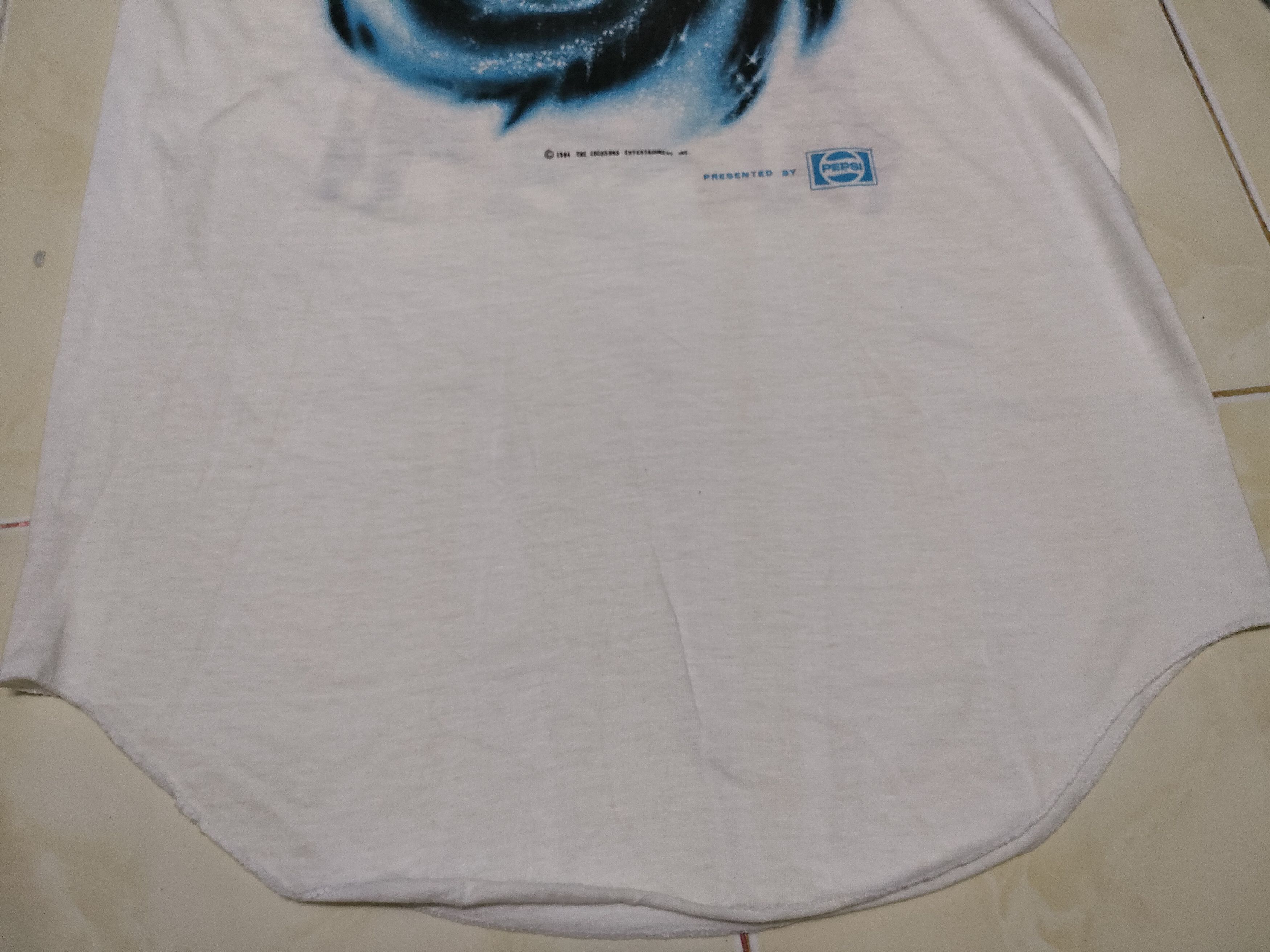 Band Tees 80s Vintage Michael Jackson 5 Janet Jackson Raglan Tee Size US L / EU 52-54 / 3 - 12 Thumbnail