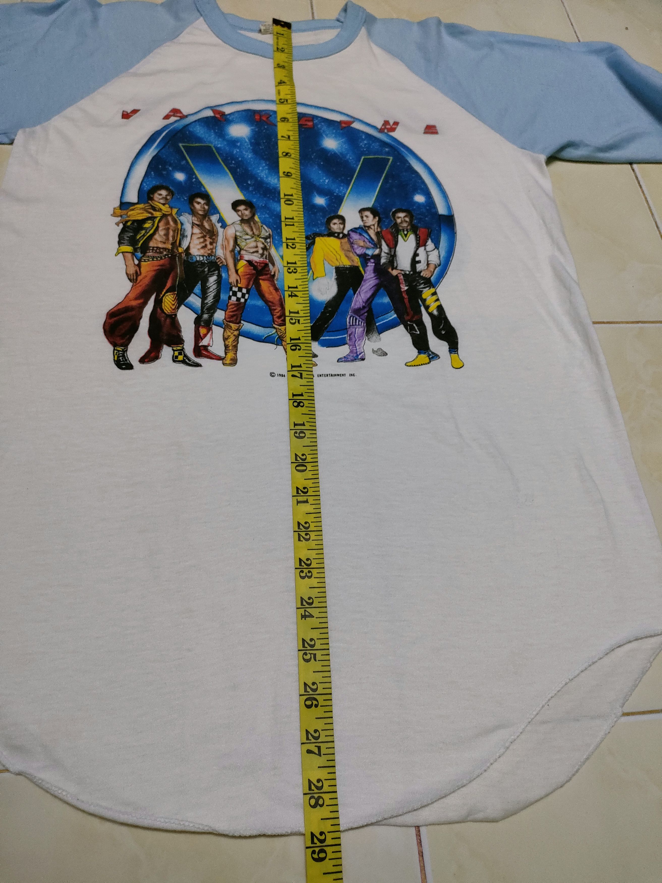 Band Tees 80s Vintage Michael Jackson 5 Janet Jackson Raglan Tee Size US L / EU 52-54 / 3 - 9 Thumbnail