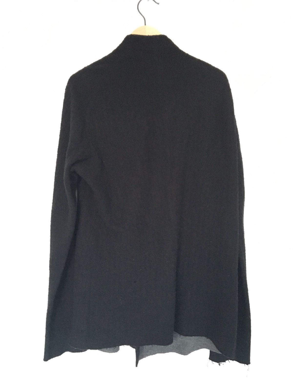 Inaisce Black Wool Boucle Folon Cardigan Size US M / EU 48-50 / 2 - 5 Thumbnail
