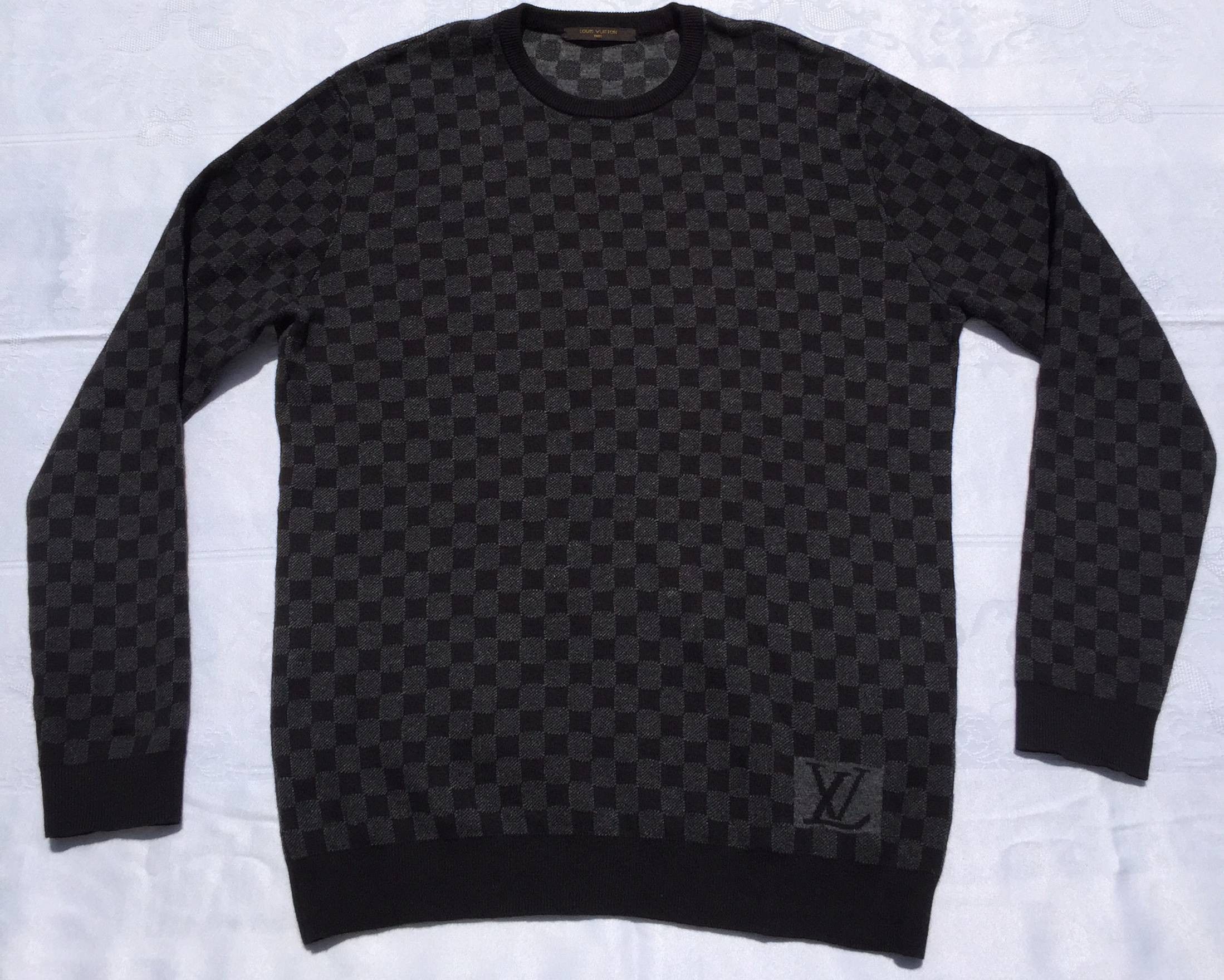 Louis Vuitton Damier Graphite Sweater Size S