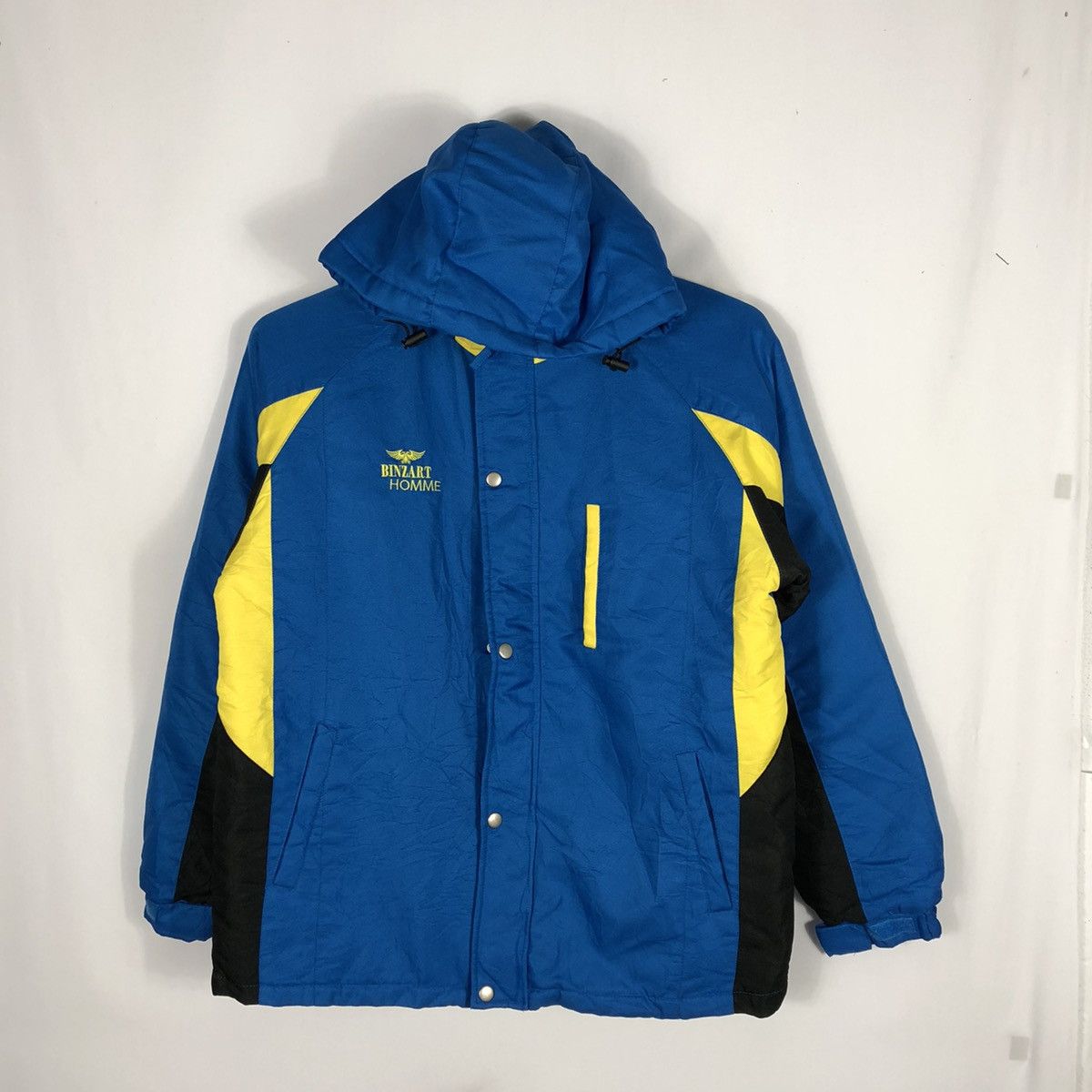 Japanese Brand Vintage Binzart Homme Winter Ski Jacket Size US M / EU 48-50 / 2 - 1 Thumbnail