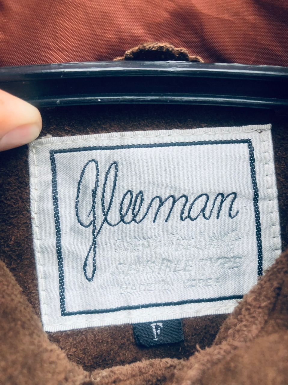 Japanese Brand × Vintage Vintage Gleeman Designer Fashion Style Leather Jacket Size US M / EU 48-50 / 2 - 7 Thumbnail