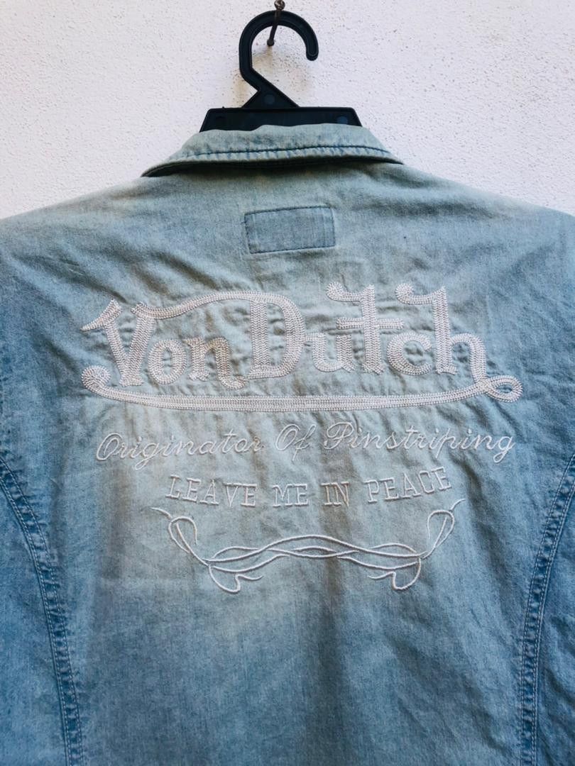 Japanese Brand × Vintage × Von Dutch Vintage Von Dutch Long Sleeve Designer Fashion Style Jacket Size US M / EU 48-50 / 2 - 4 Thumbnail