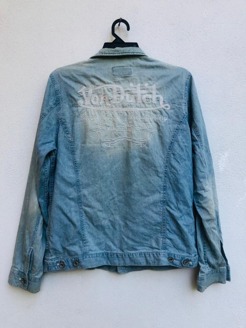 Japanese Brand × Vintage × Von Dutch Vintage Von Dutch Long Sleeve Designer Fashion Style Jacket Size US M / EU 48-50 / 2 - 2 Thumbnail