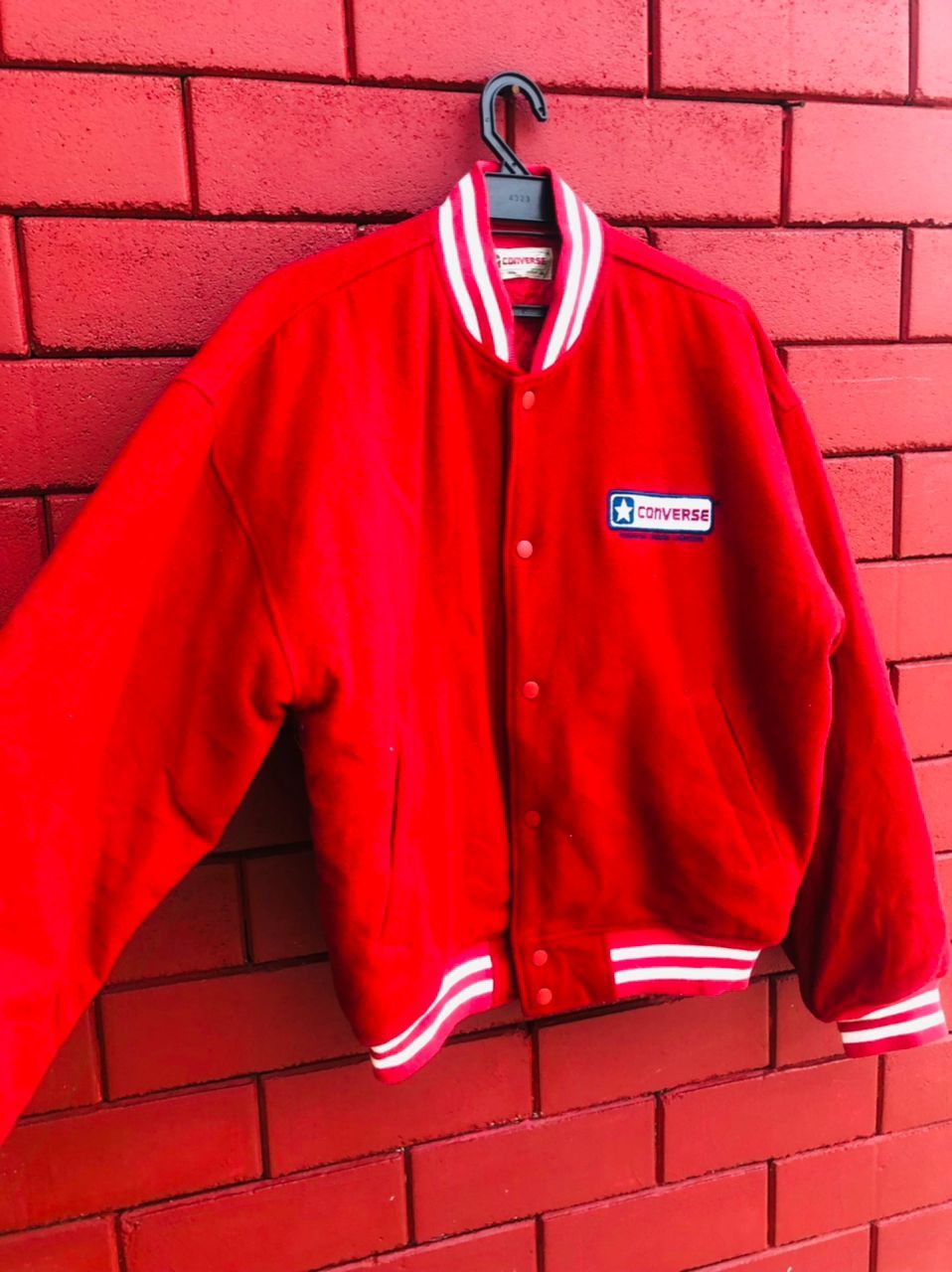Japanese Brand × Vintage Vintage Converse Jacket Designer Fashion Style Jacket Size US L / EU 52-54 / 3 - 5 Thumbnail