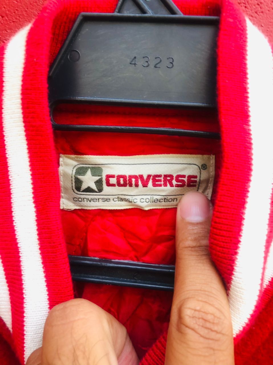 Japanese Brand × Vintage Vintage Converse Jacket Designer Fashion Style Jacket Size US L / EU 52-54 / 3 - 9 Thumbnail