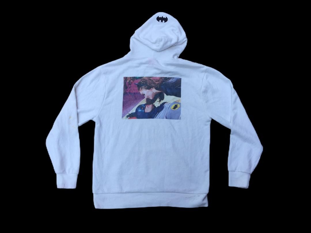 Vintage Batman Vs Badwomen Famous Movie White Colour Sweatshirt Size L / US 10 / IT 46 - 1 Thumbnail