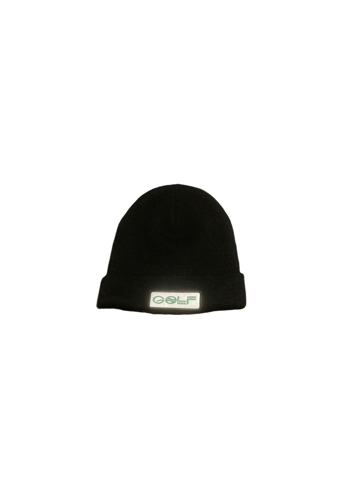 image of Golf Wang Golfwang “Shock” Beanie. (Need Gone) in Black, Men's