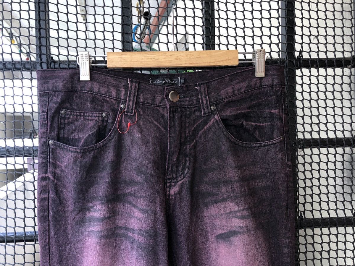 Japanese Brand SAUCY COOL DISTRESSED STACK DENIM JEANS Size US 32 / EU 48 - 3 Thumbnail