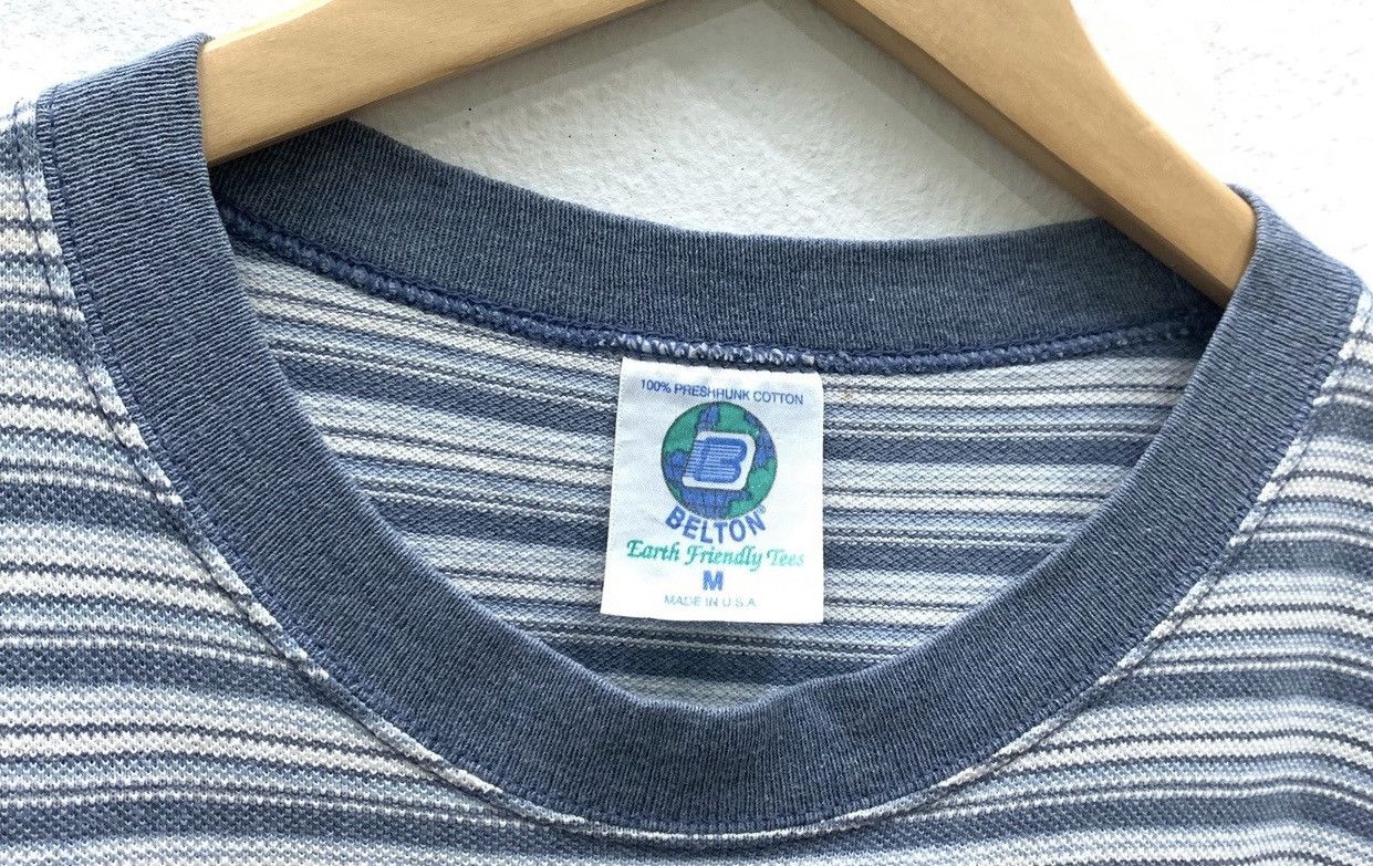 Vintage Vintage Belton 90s Striped T-shirts Size US M / EU 48-50 / 2 - 3 Thumbnail