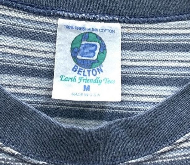 Vintage Vintage Belton 90s Striped T-shirts Size US M / EU 48-50 / 2 - 4 Thumbnail