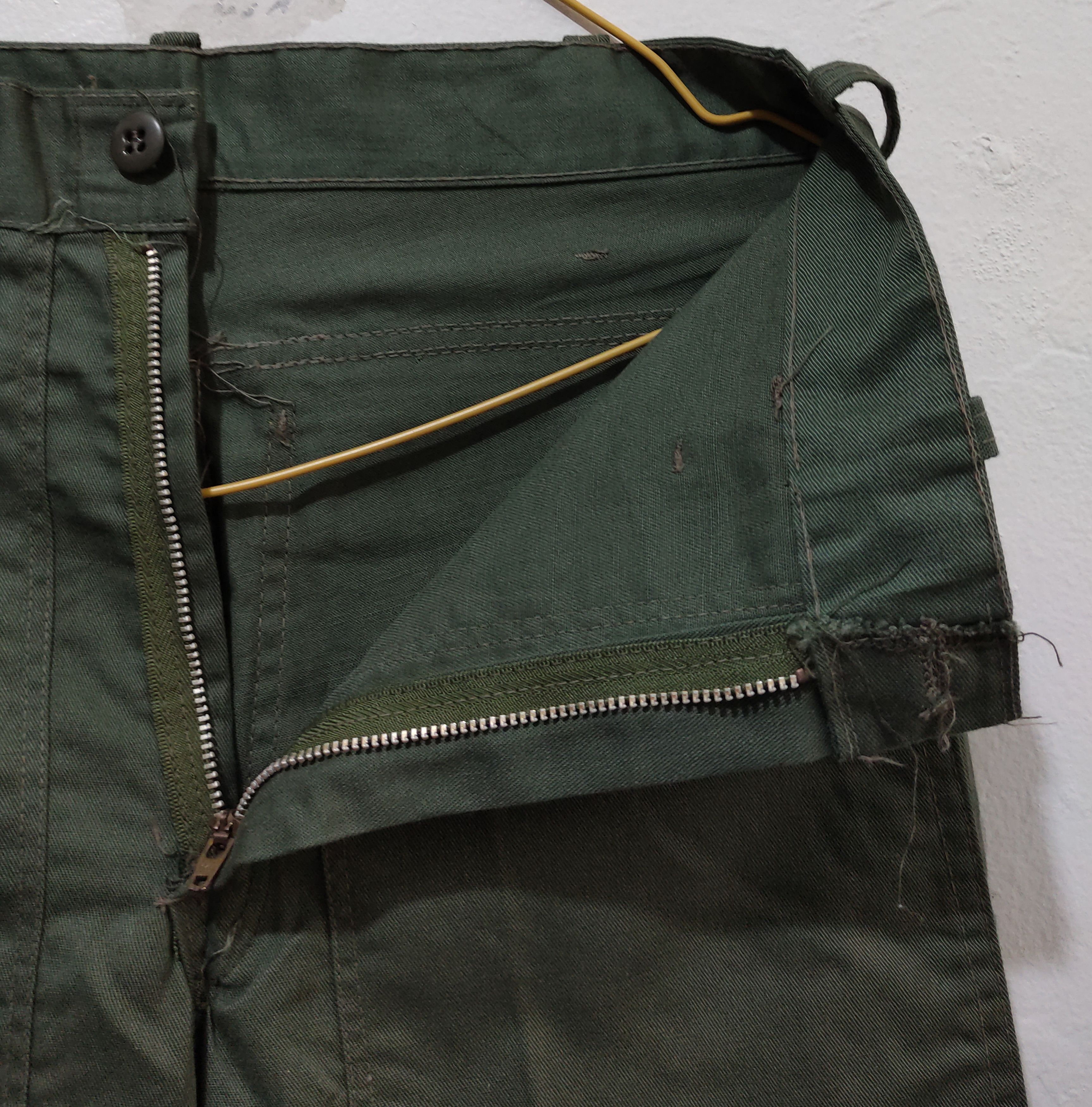Vintage Vintage 90s Army Green Fatique Pants Size US 28 / EU 44 - 17 Thumbnail