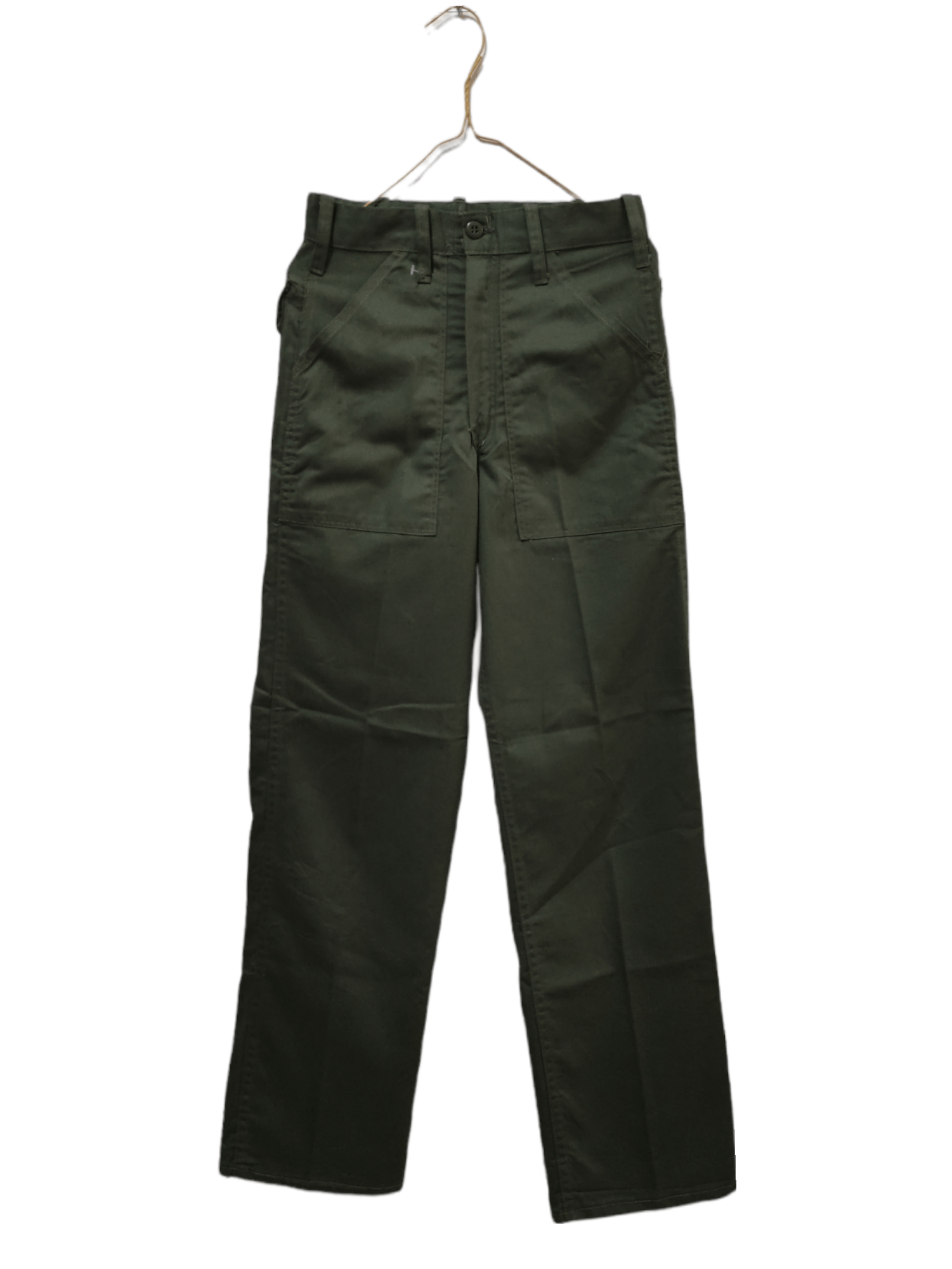 Vintage Vintage 90s Army Green Fatique Pants Size US 28 / EU 44 - 2 Thumbnail