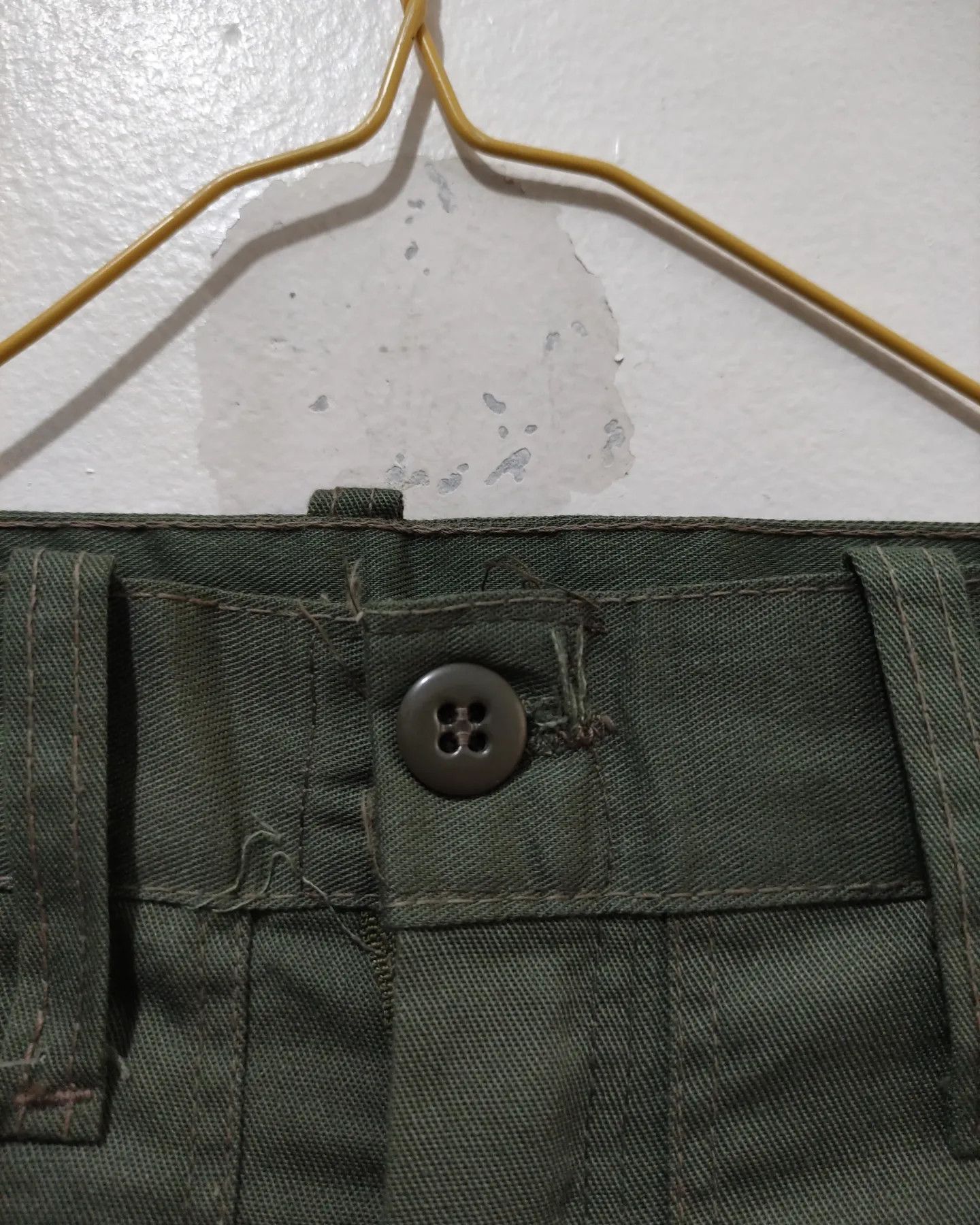 Vintage Vintage 90s Army Green Fatique Pants Size US 28 / EU 44 - 10 Thumbnail