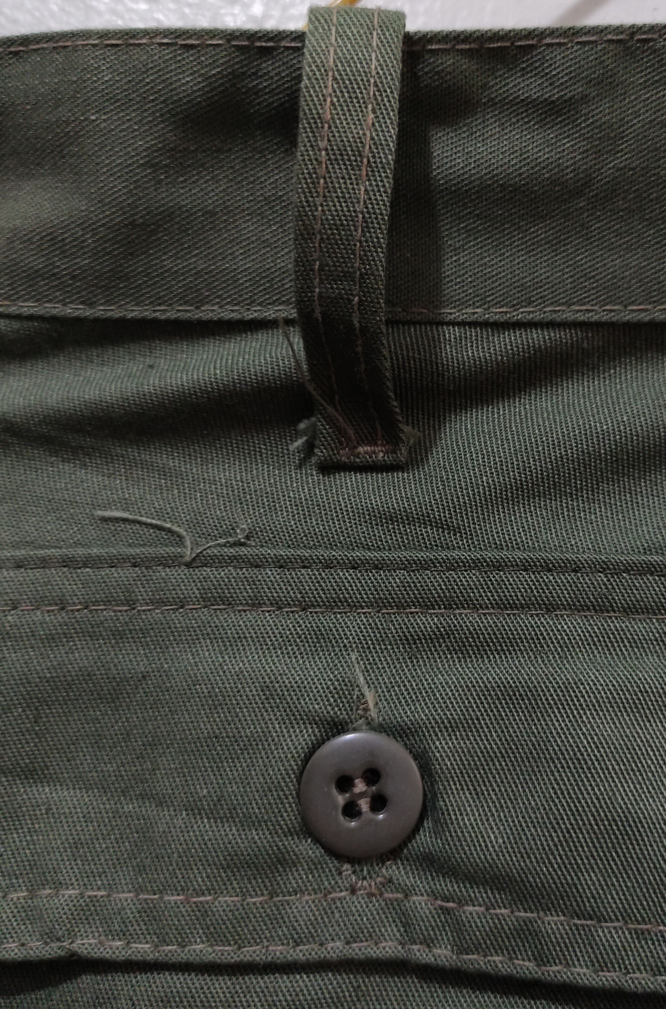 Vintage Vintage 90s Army Green Fatique Pants Size US 28 / EU 44 - 14 Thumbnail