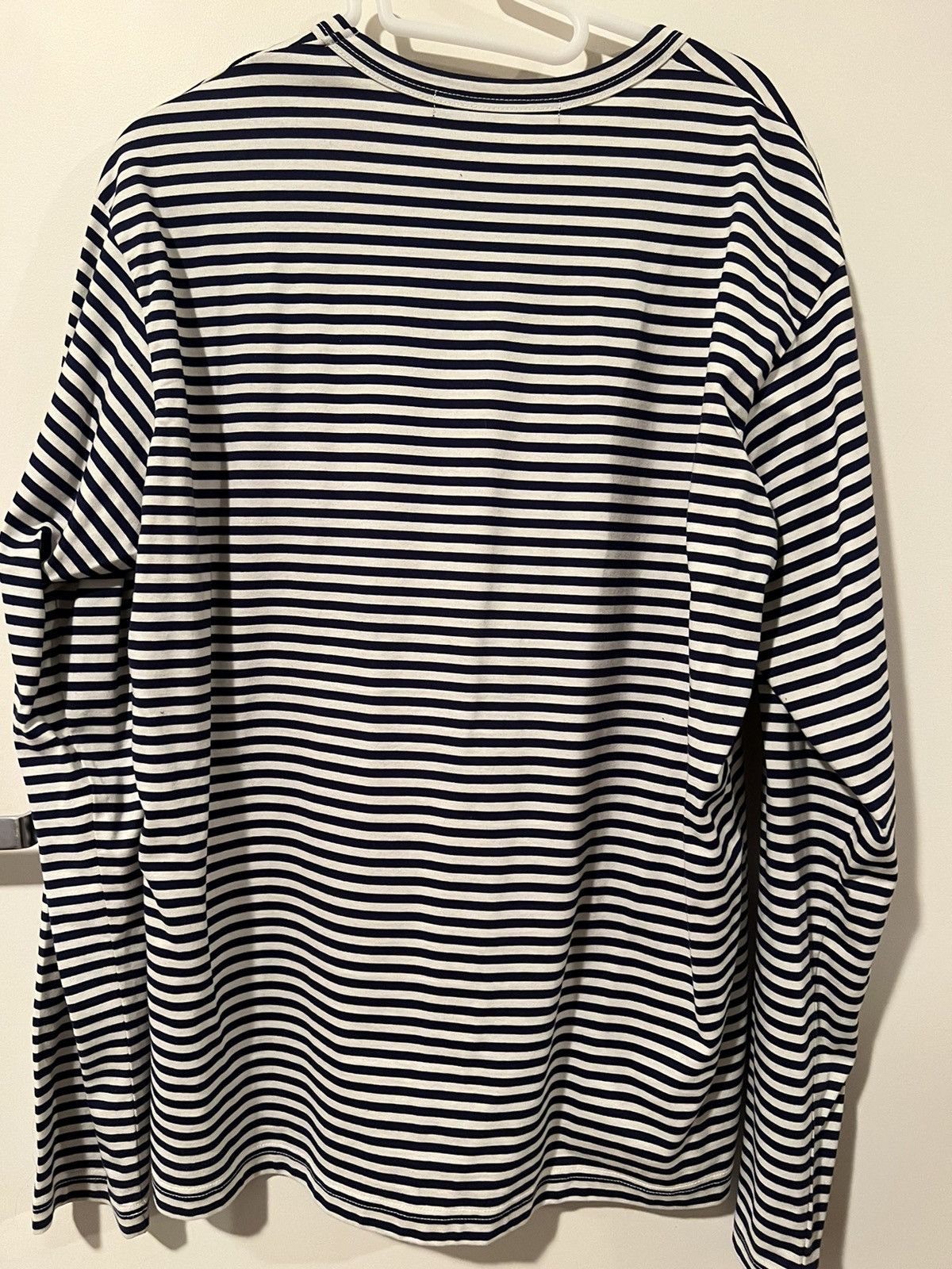 Junya Watanabe Junya Watanbe MAN cotton Striped Long Sleeve T-shirt Size US L / EU 52-54 / 3 - 3 Thumbnail