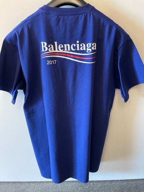 Balenciaga Balenciaga Logo 2017 Anniversary T-shirt Blue/Purple