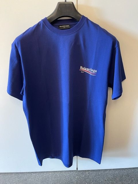 Balenciaga Balenciaga Logo 2017 Anniversary T-shirt Blue/Purple