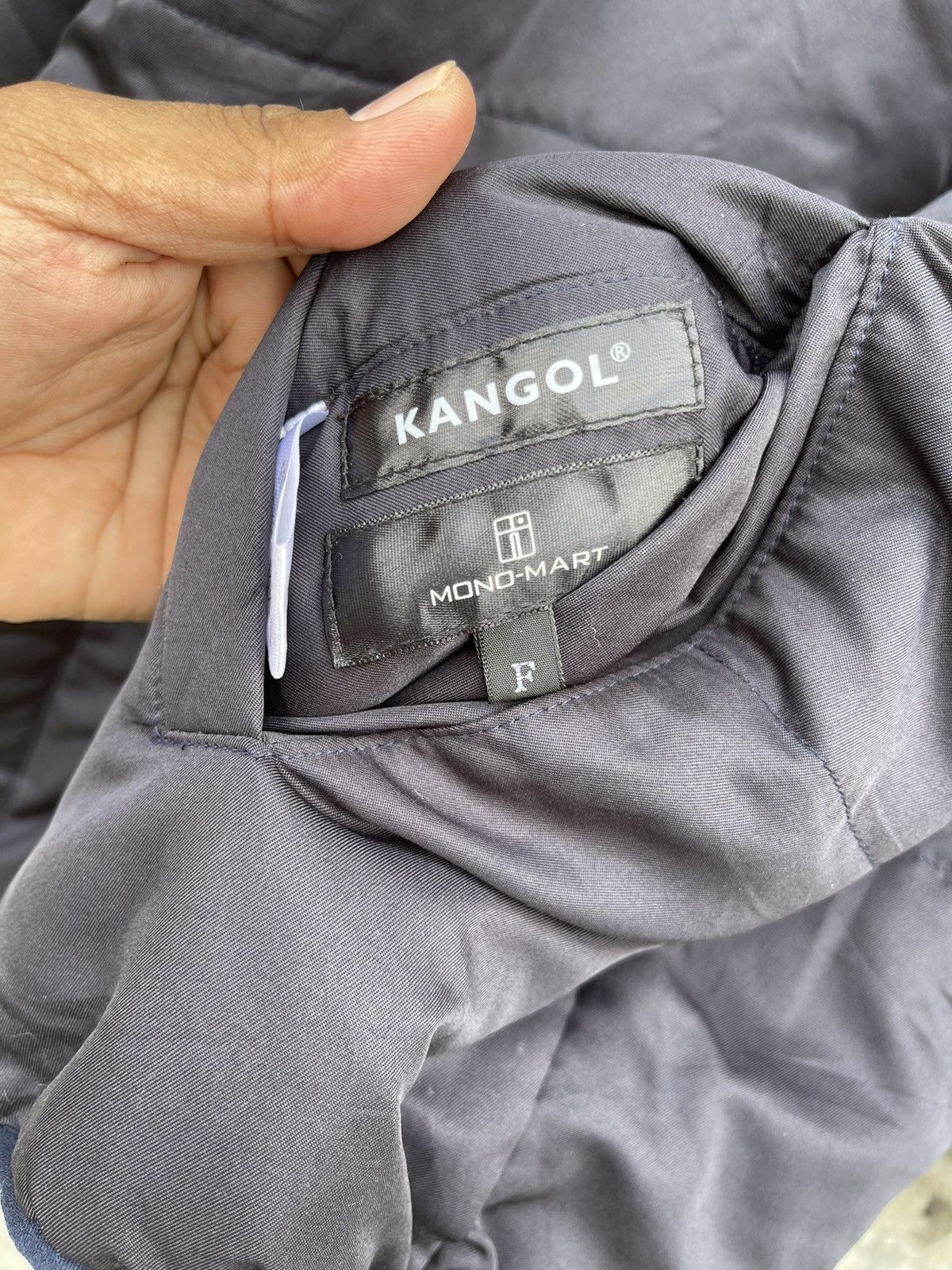 Kangol Vintage Kangol Mono-Mart Reversible Fleece Jacket Size US L / EU 52-54 / 3 - 10 Thumbnail