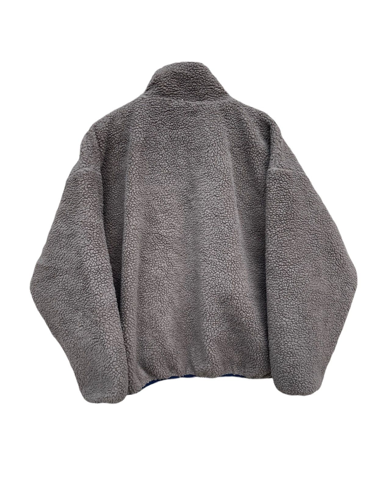Kangol Vintage Kangol Mono-Mart Reversible Fleece Jacket Size US L / EU 52-54 / 3 - 4 Thumbnail