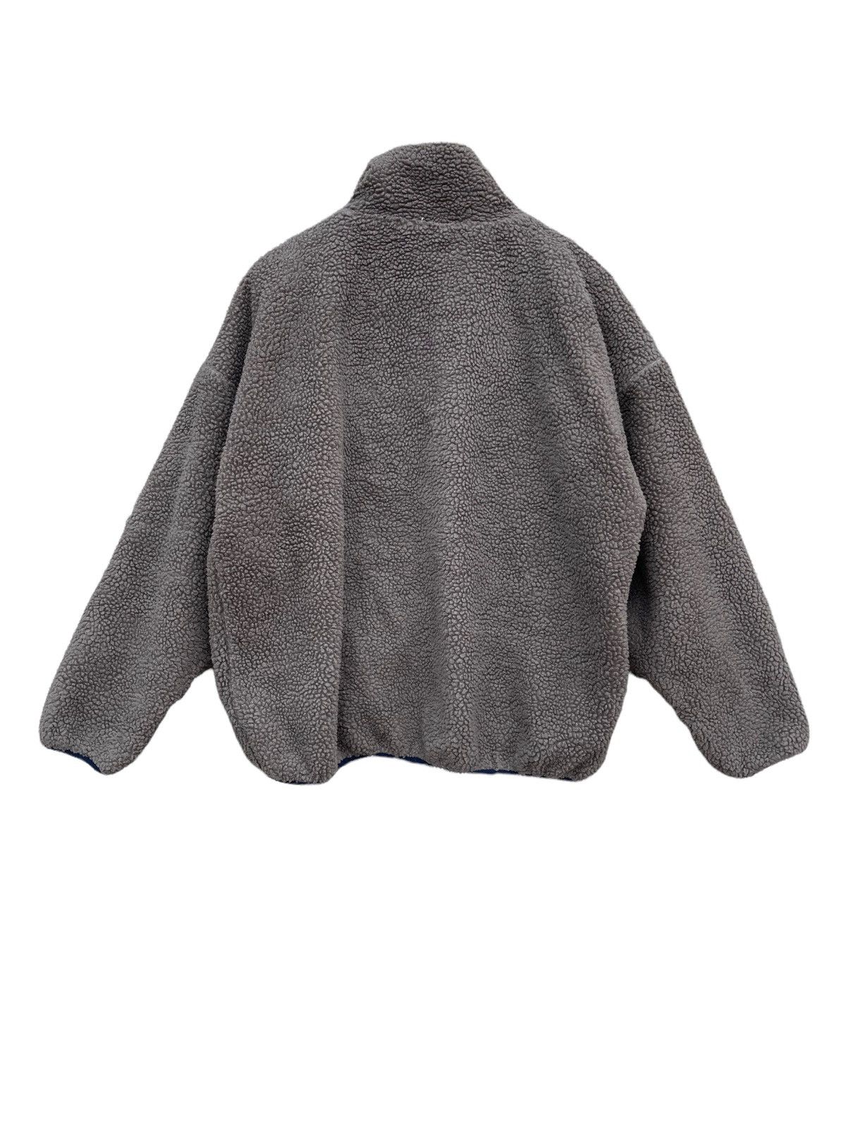Kangol Vintage Kangol Mono-Mart Reversible Fleece Jacket Size US L / EU 52-54 / 3 - 5 Thumbnail
