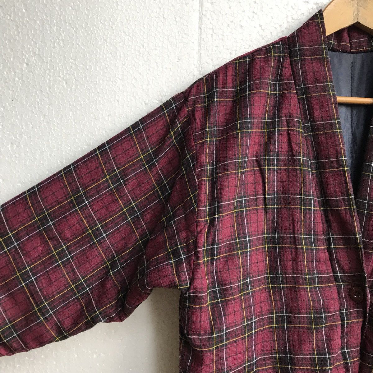 Japanese Brand Kimono Flying Coat Plaid jacket Size US M / EU 48-50 / 2 - 4 Thumbnail