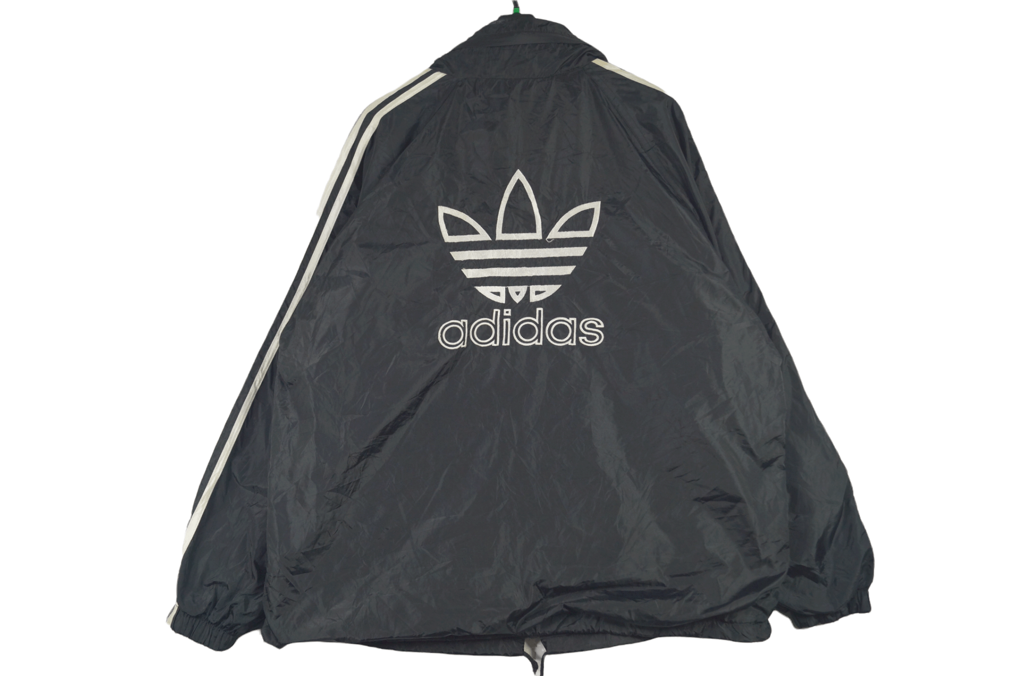 Adidas Equipment 3 Stripe Big Logo Nylon Zipper Jacket