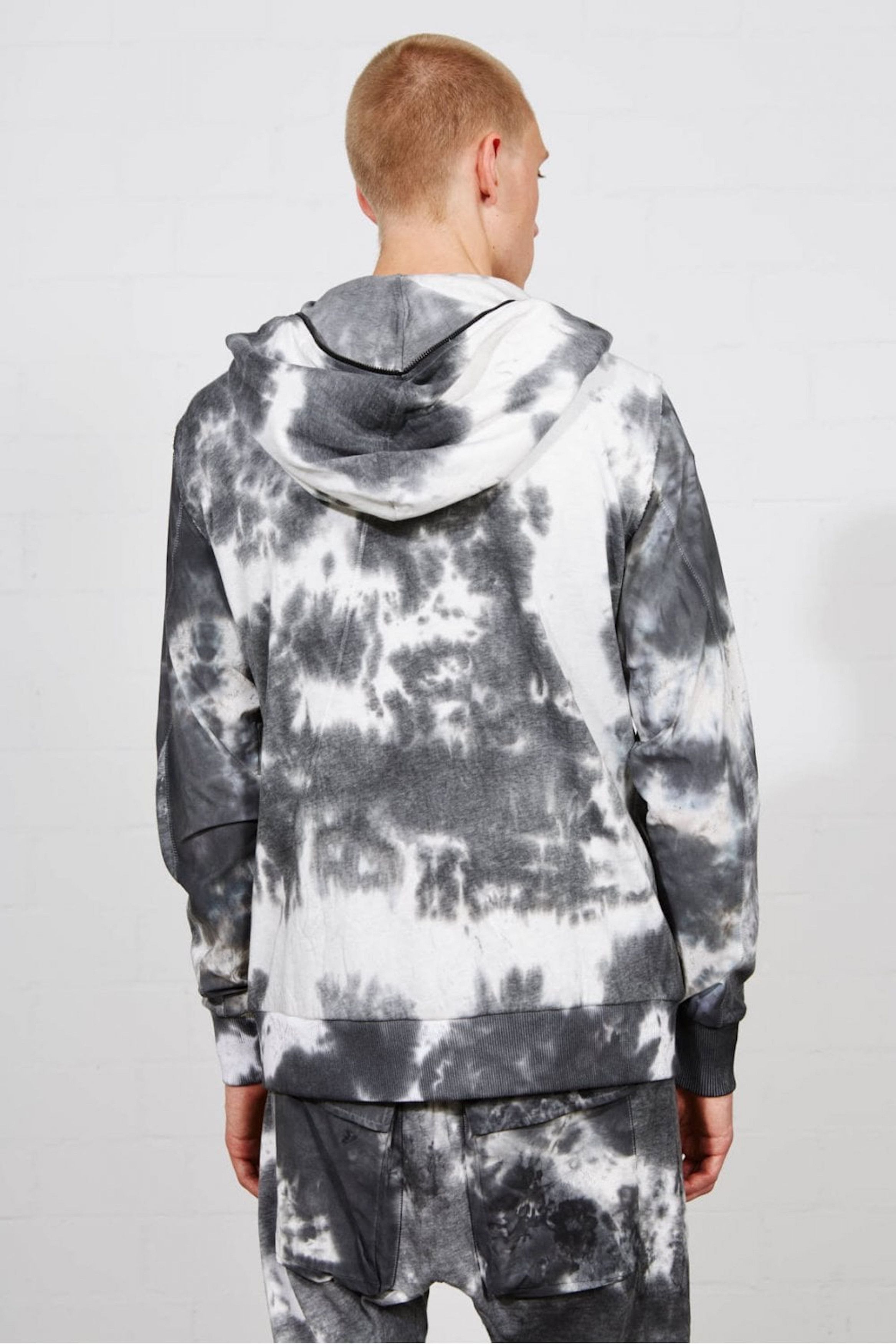 Thom Krom Thom Krom Unisex Tie Dye Zip Up Hoodie Size US S / EU 44-46 / 1 - 10 Thumbnail