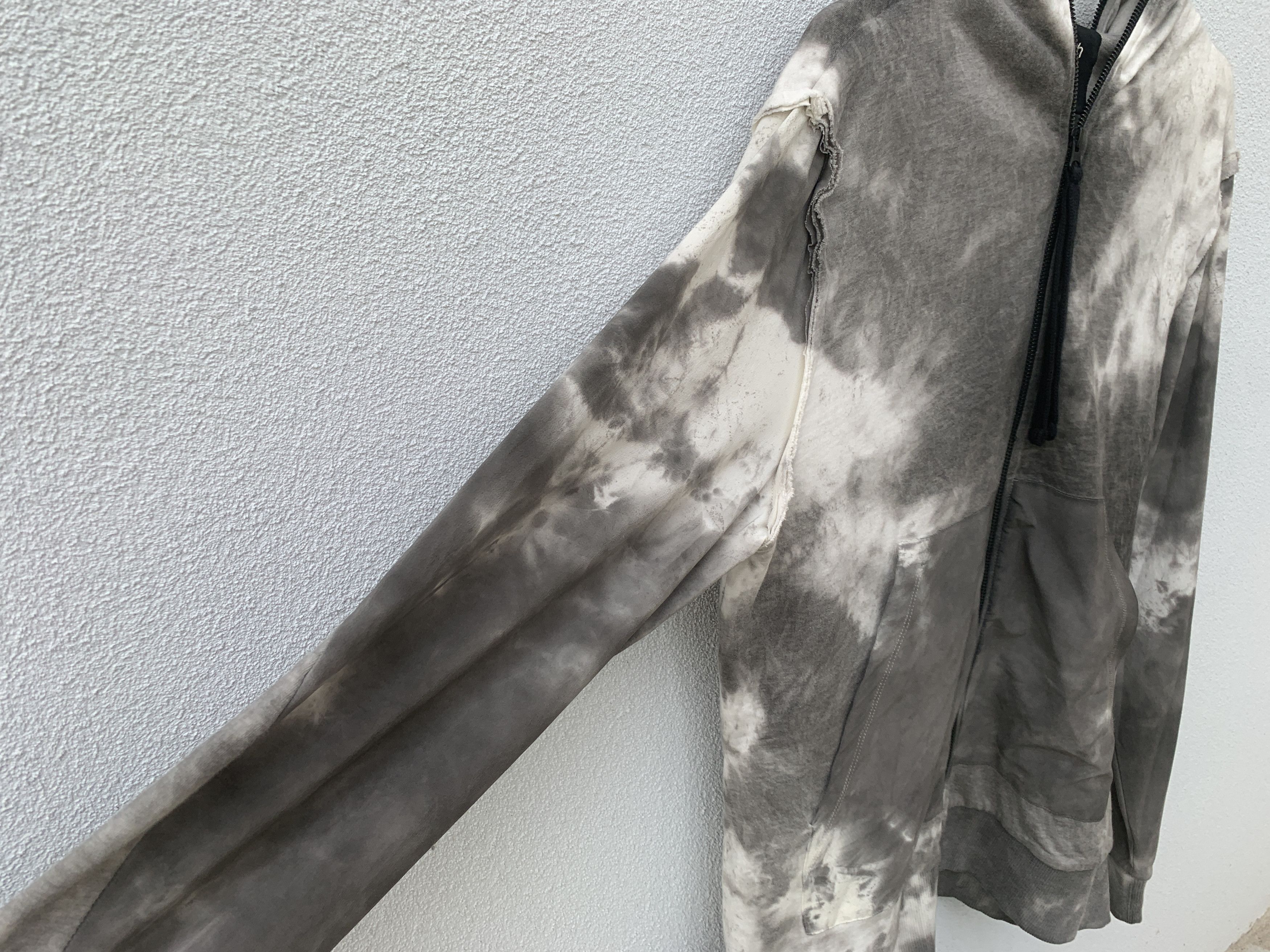 Thom Krom Thom Krom Unisex Tie Dye Zip Up Hoodie Size US S / EU 44-46 / 1 - 6 Thumbnail
