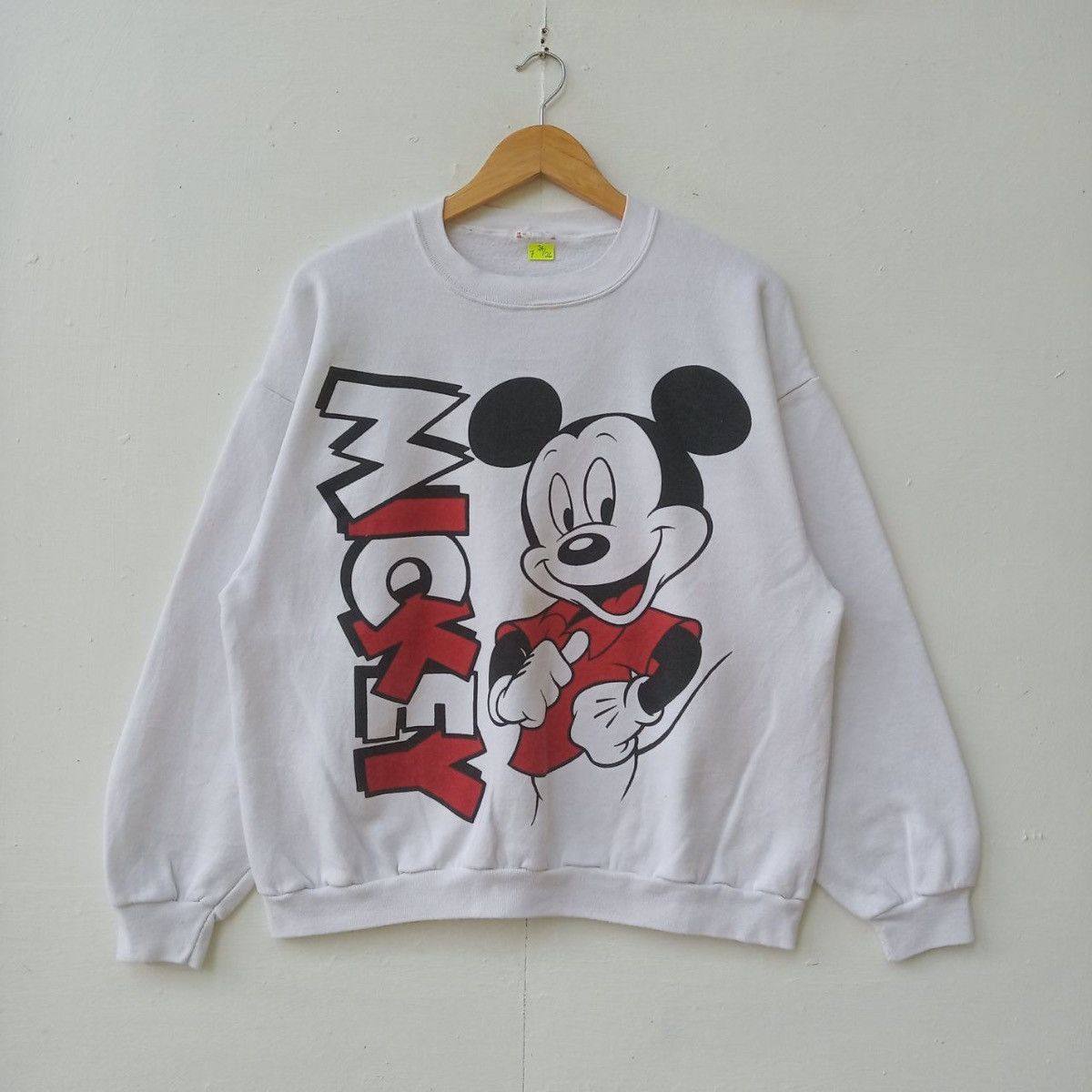Mickey Mouse Mickey Mouse Big Logo Sweatshirt Size US L / EU 52-54 / 3 - 1 Thumbnail