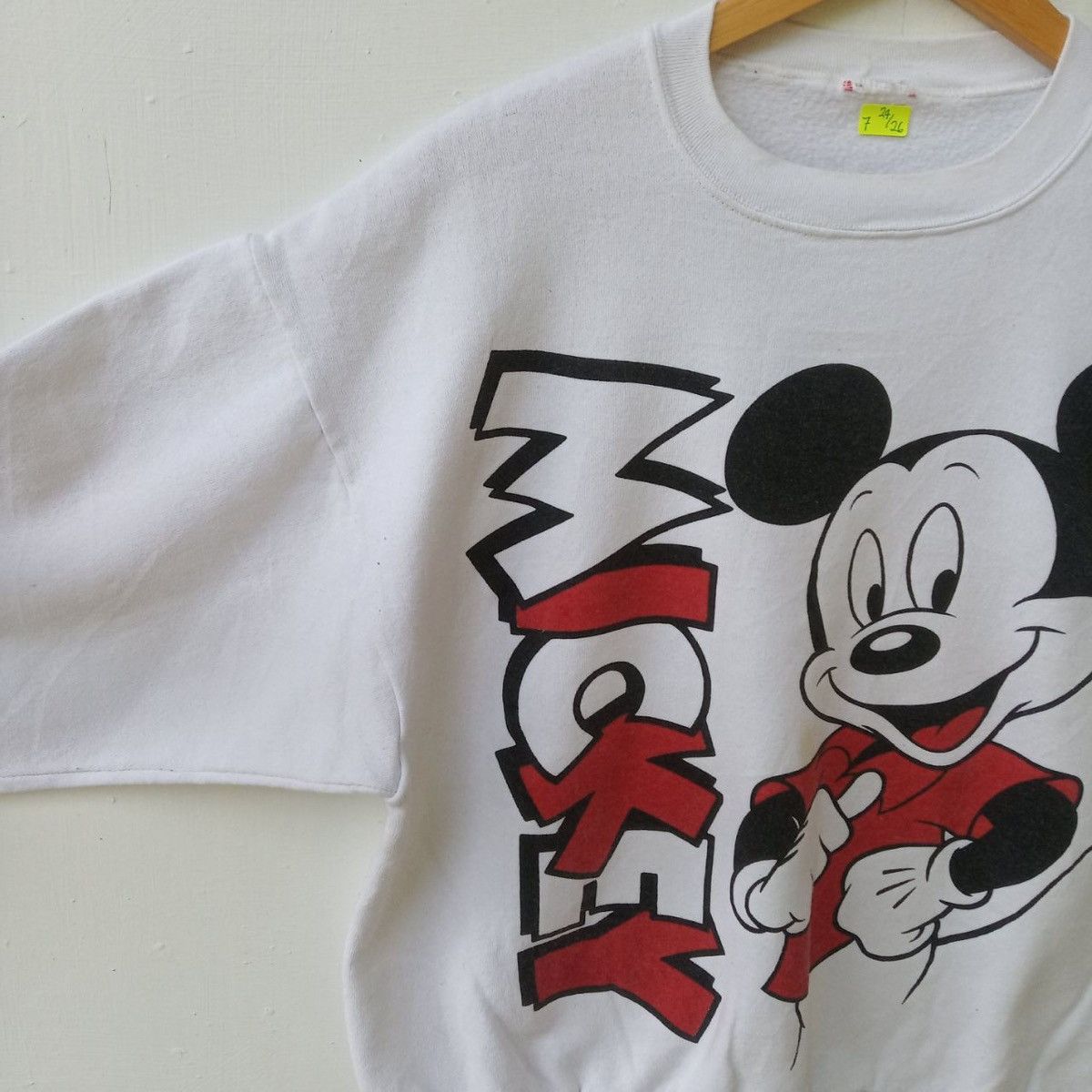 Mickey Mouse Mickey Mouse Big Logo Sweatshirt Size US L / EU 52-54 / 3 - 4 Thumbnail